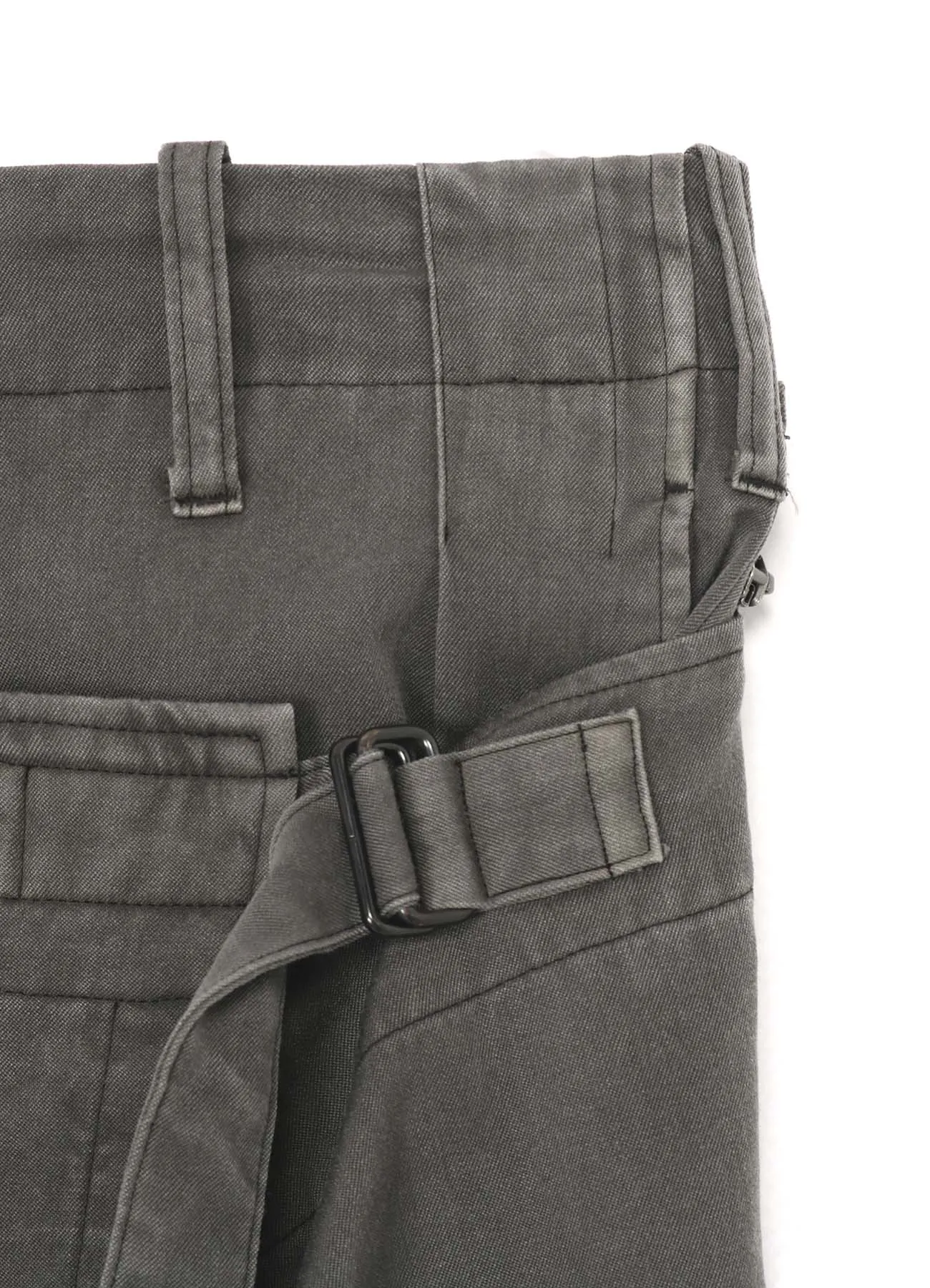 GARMENT DYE WRAP PANTS sold by Yohji Yamamoto product image thumbnail 5