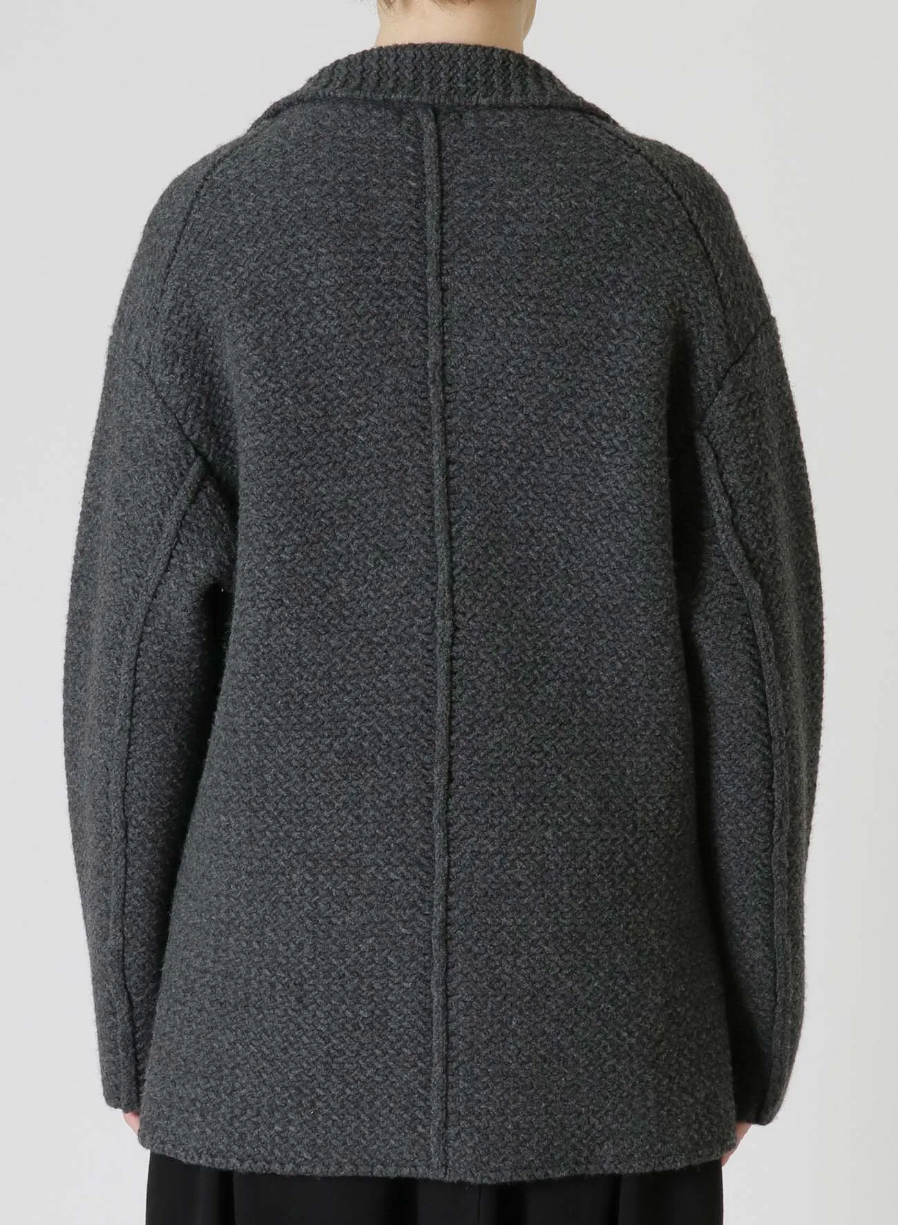 SG CHAIN STITCH PATTERN WAVE PATTERN JKT sold by Yohji Yamamoto product image thumbnail 5