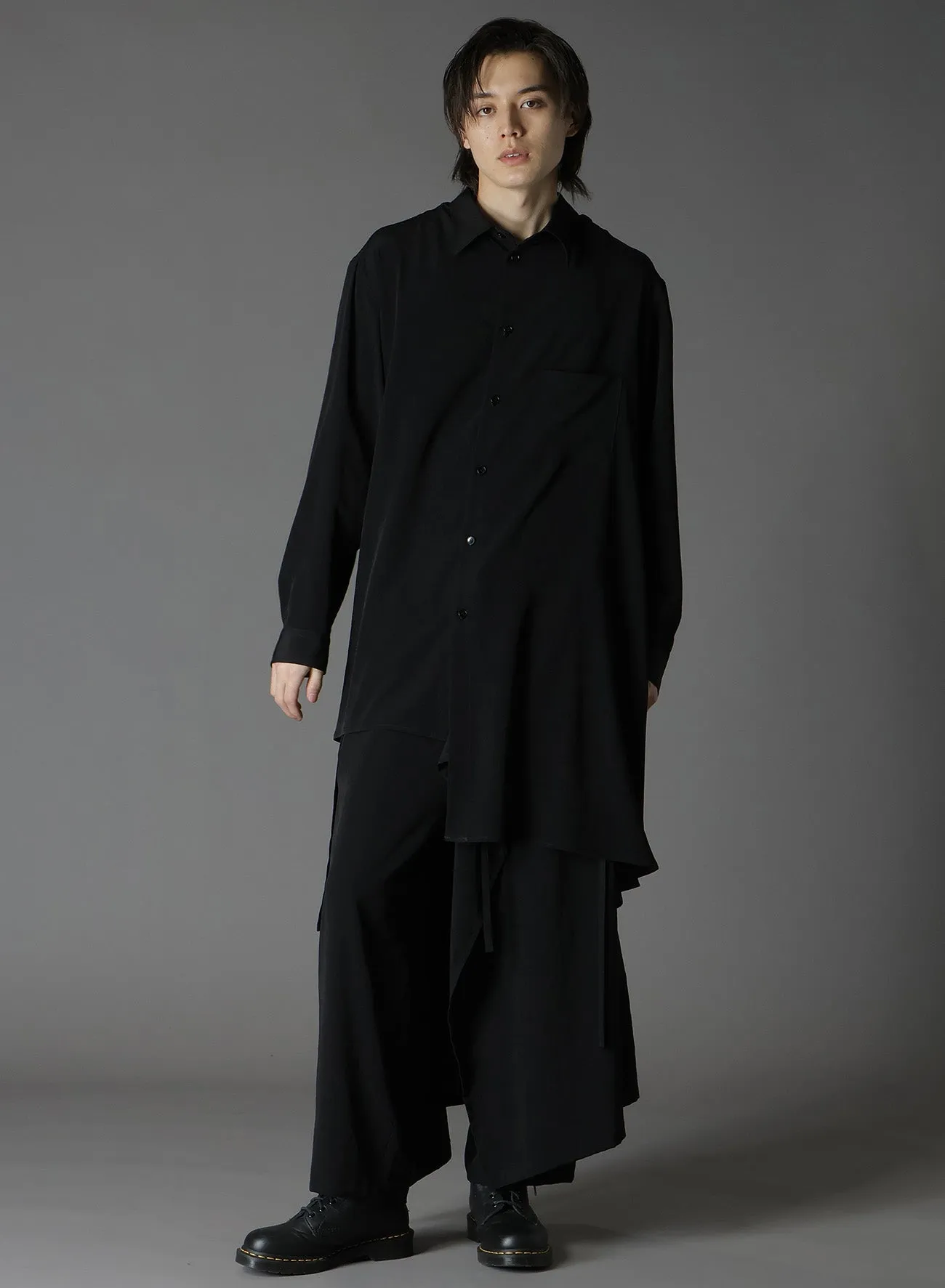 CREPE DE CHINE 3-WAY SKIRT PANTS sold by Yohji Yamamoto product image thumbnail 2