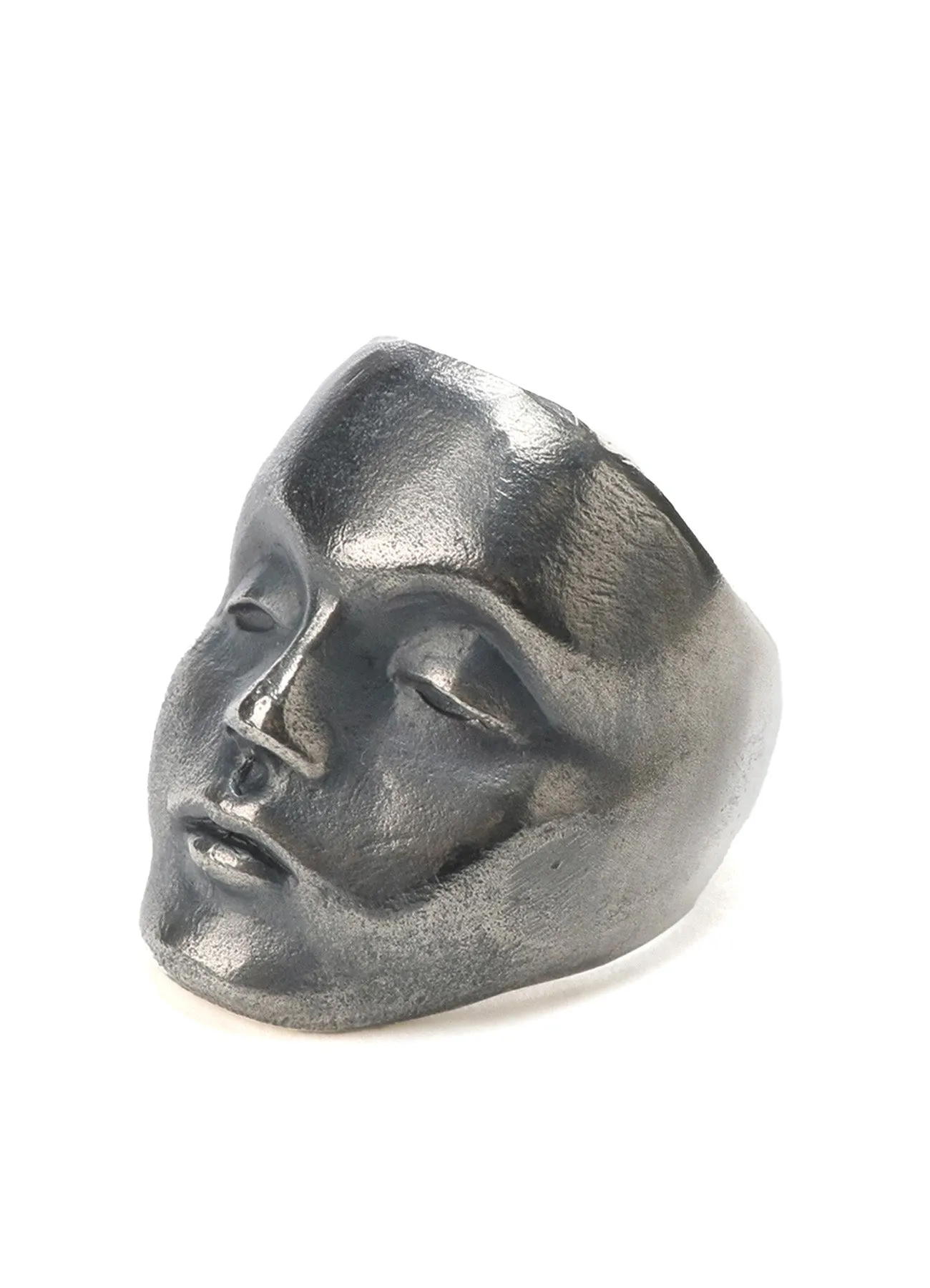 SILVER950 MASK RING sold by Yohji Yamamoto product image thumbnail 2