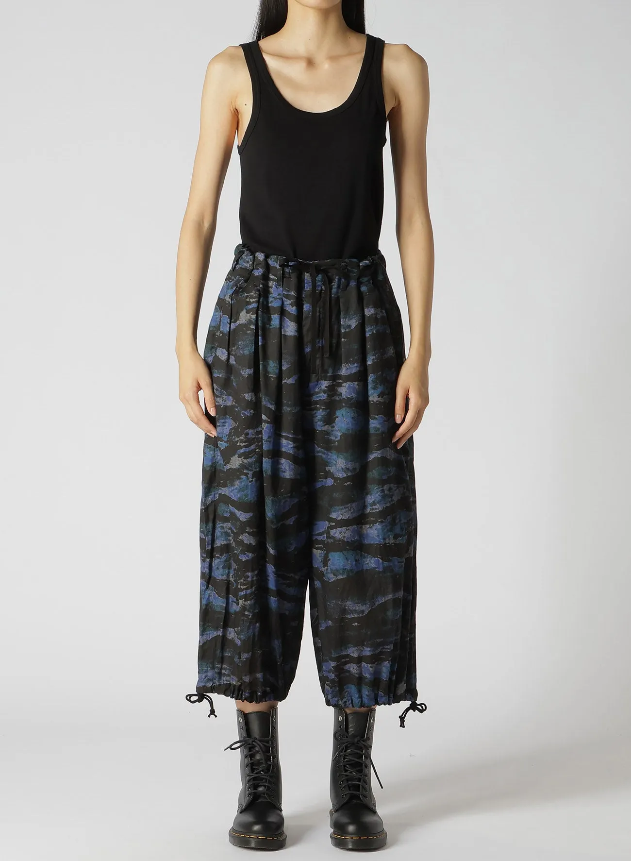 VIYELLA ZEBRA BALLOON PANTS sold by Yohji Yamamoto product image thumbnail 3