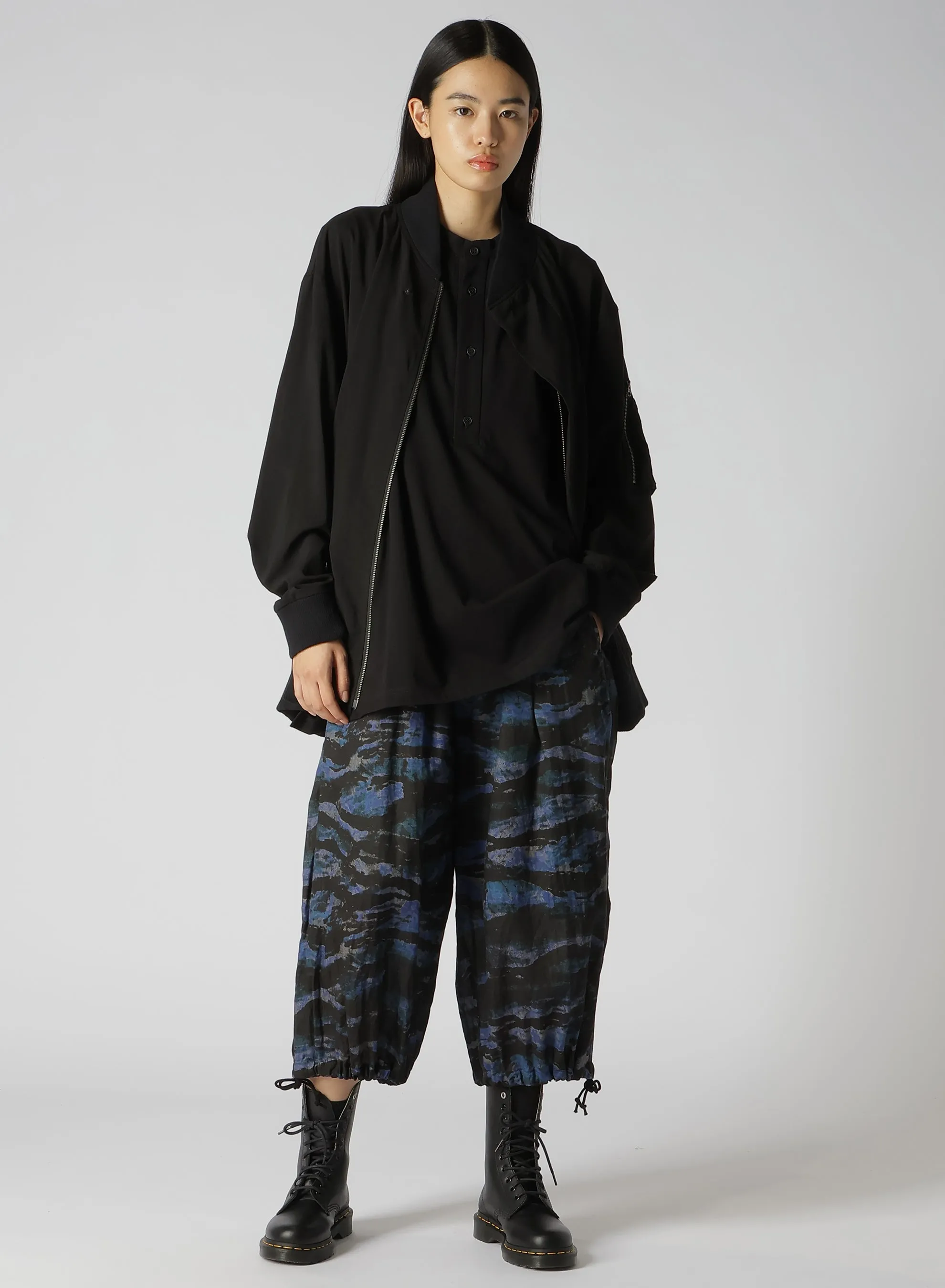 VIYELLA ZEBRA BALLOON PANTS sold by Yohji Yamamoto product image thumbnail 2