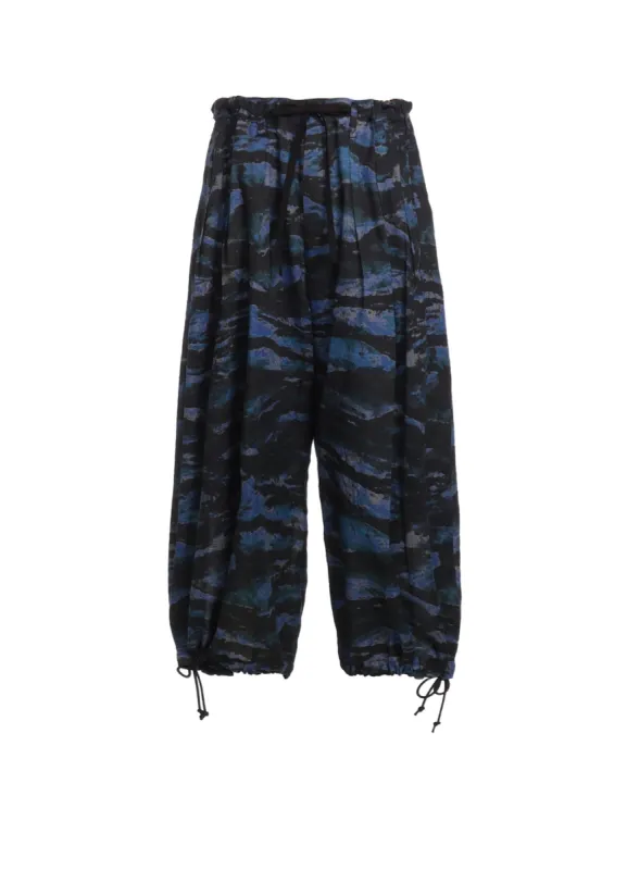 VIYELLA ZEBRA BALLOON PANTS sold by Yohji Yamamoto
