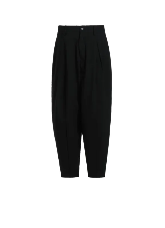 CELLULOSE TYPEWRITER CROSS TUCK PANTS sold by Yohji Yamamoto