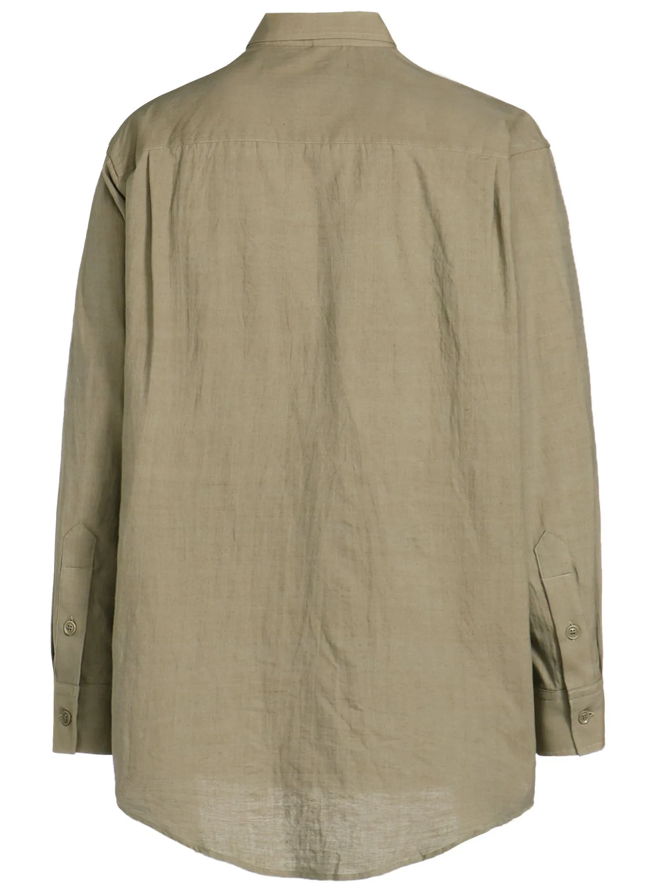 CHAMBRAY LAWN DESIGN POCKET SHIRT sold by Yohji Yamamoto product image thumbnail 4
