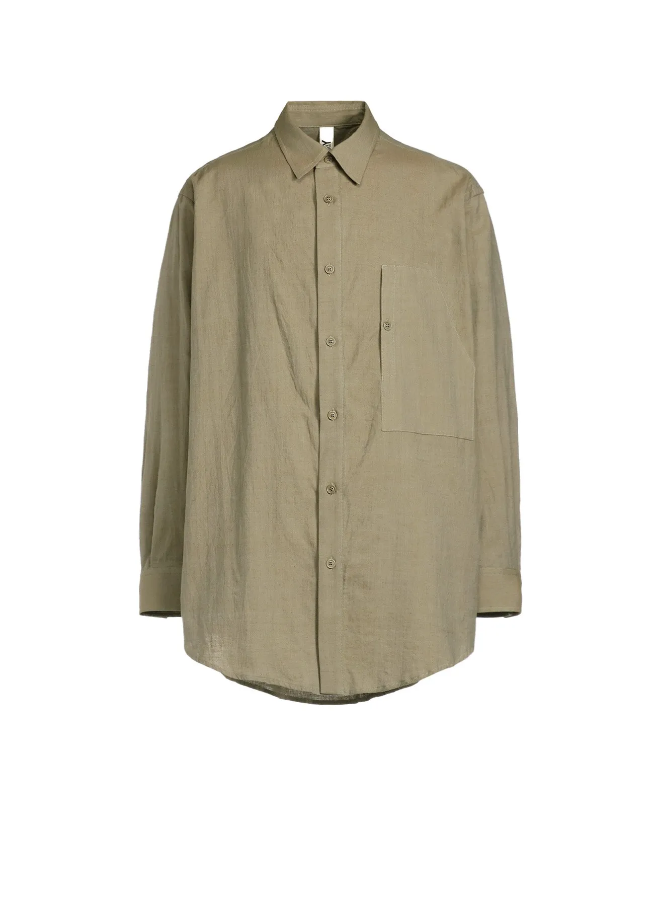 CHAMBRAY LAWN DESIGN POCKET SHIRT sold by Yohji Yamamoto