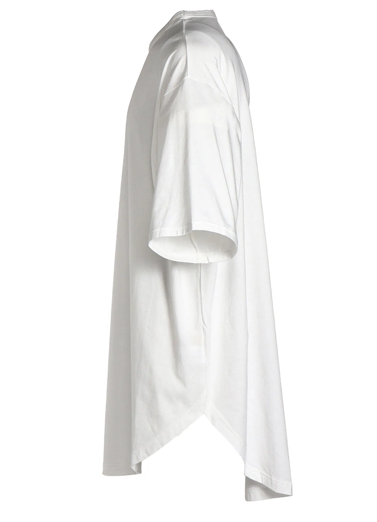 COTTON JERSEY ROUND HEM JUMBO SHORT SLEEVED T sold by Yohji Yamamoto product image thumbnail 3