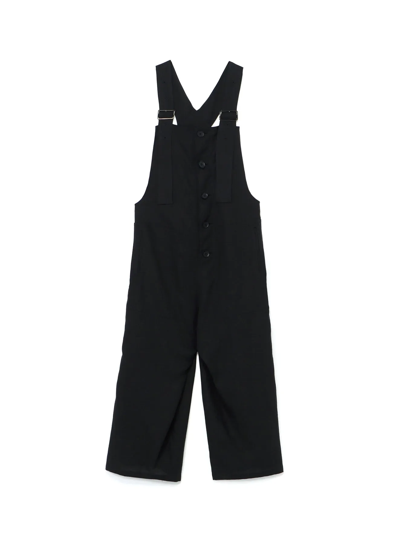 LINEN LAWN FRONT BUTTON OVERALLS sold by Yohji Yamamoto