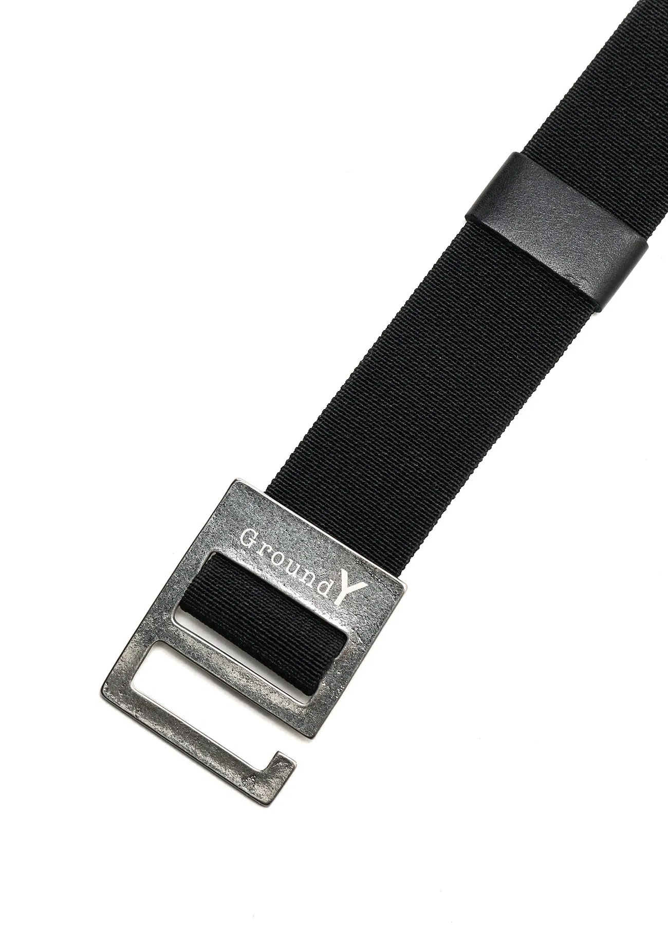STRIPED RUBBER JACQUARD STRETCH BELT sold by Yohji Yamamoto product image thumbnail 3