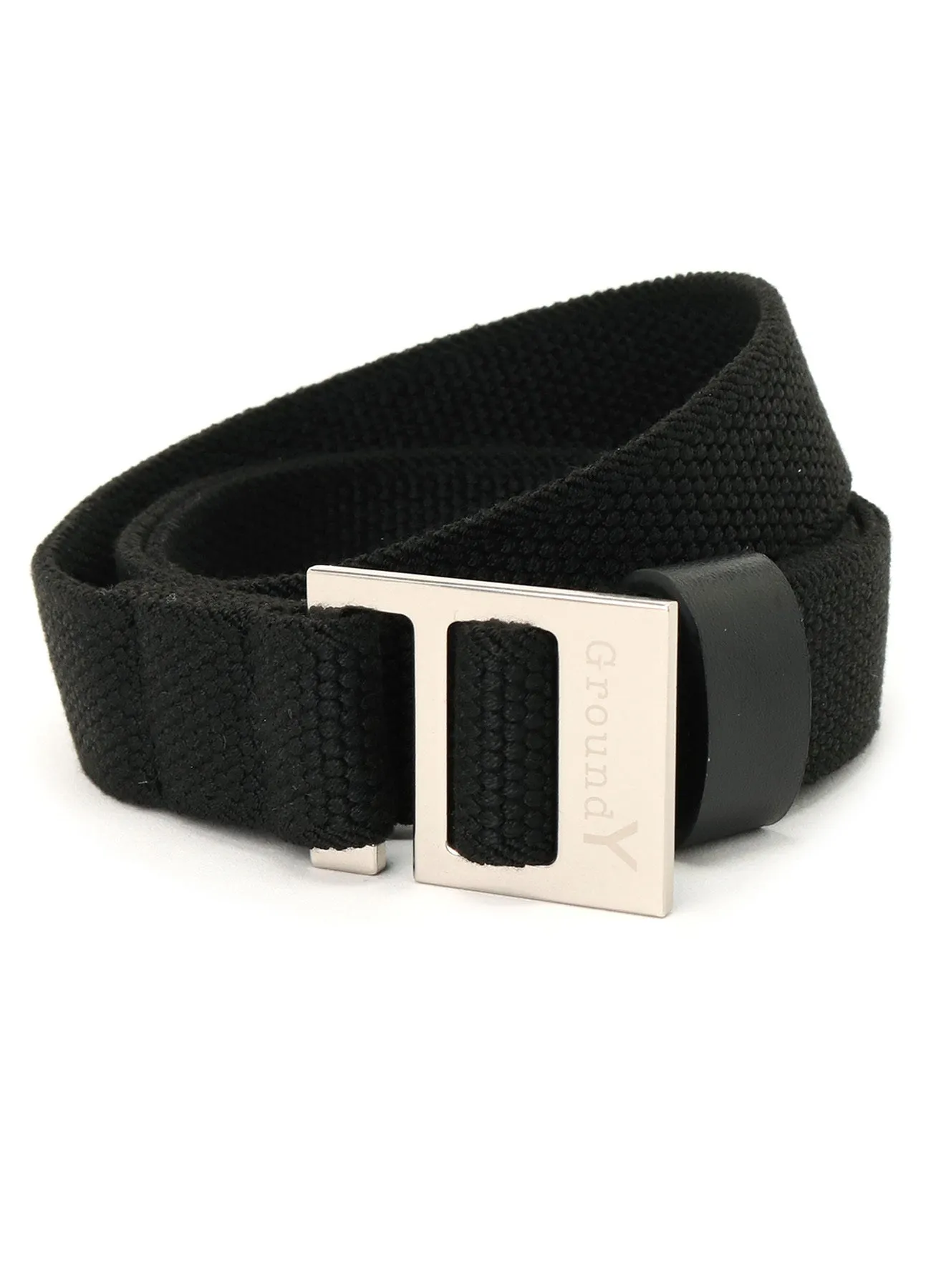 RUBBER JACQUARD STRETCH BELT sold by Yohji Yamamoto product image thumbnail 2