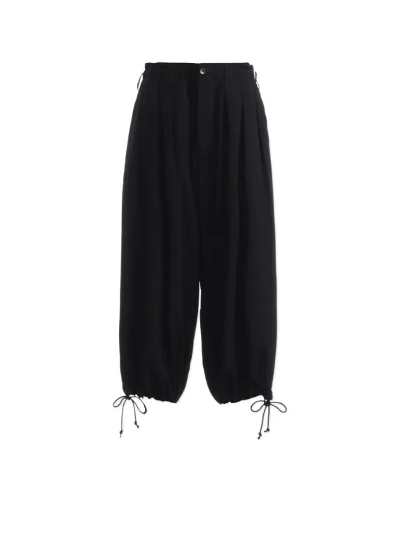 CREPE DE CHINE BALLOON PANTS sold by Yohji Yamamoto
