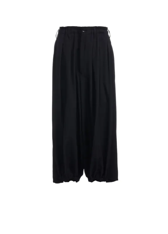 WOOL GABARDINE CROW PANTS sold by Yohji Yamamoto