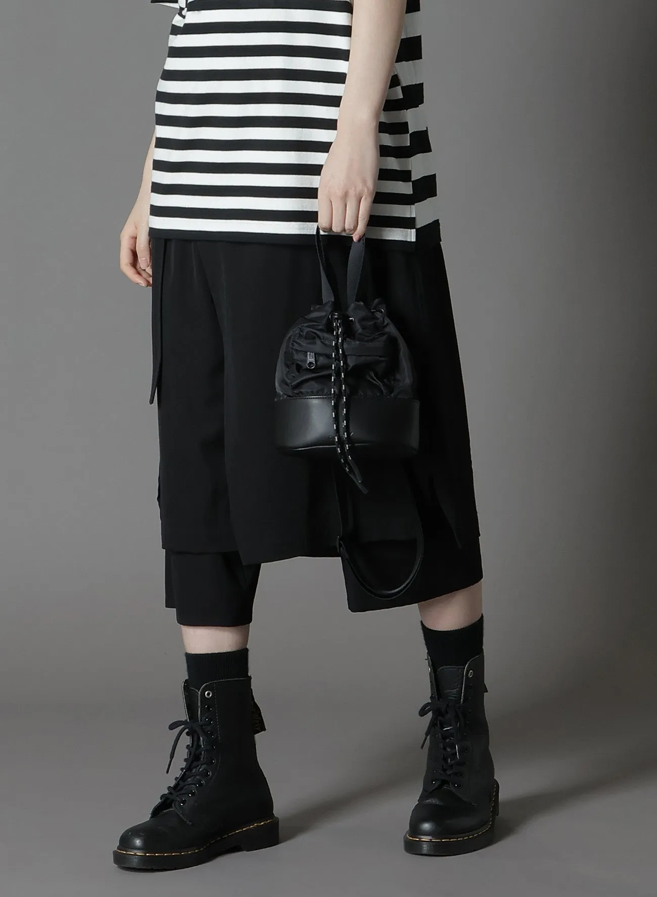 HIGH-DENSITY NYLON TWILL 2-WAY POUCHES sold by Yohji Yamamoto product image thumbnail 3