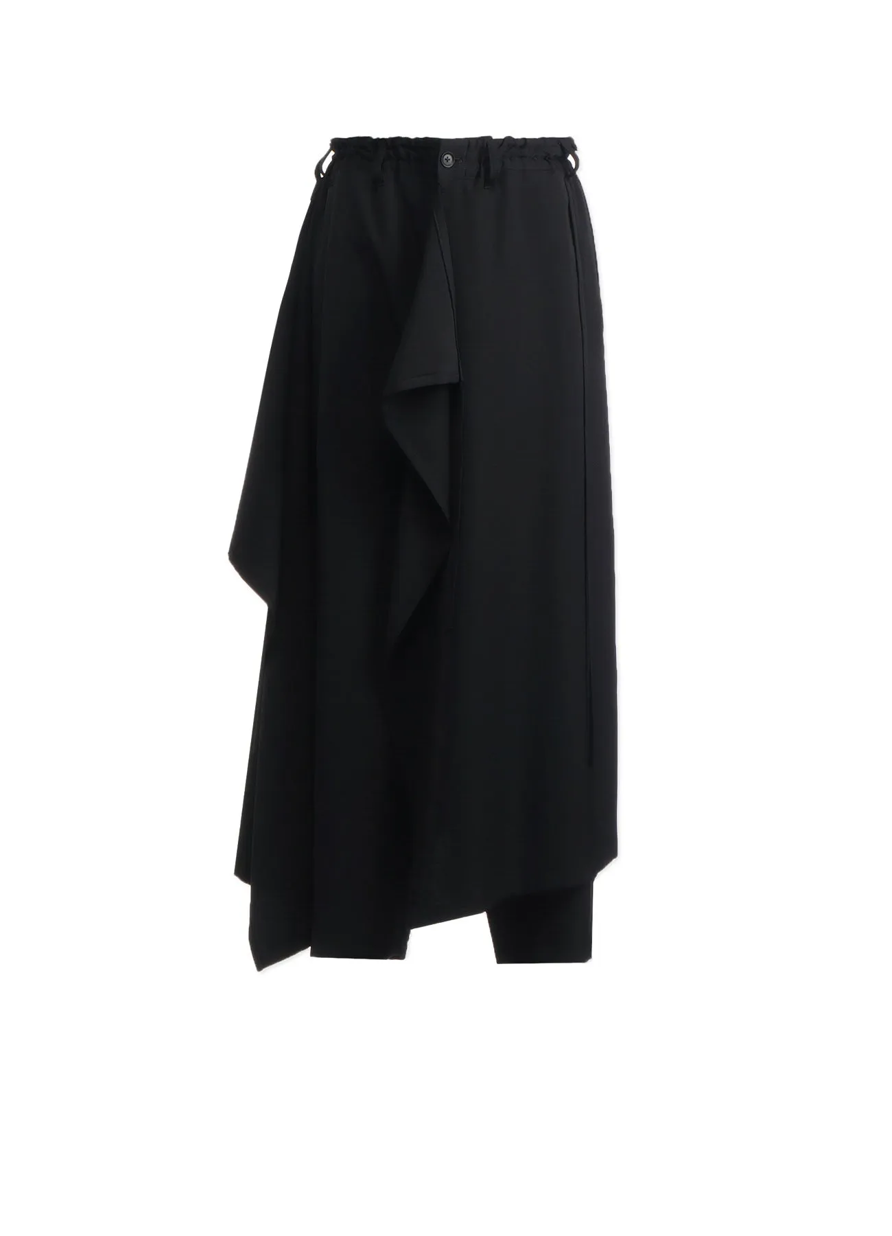 WOOL GABARDINE 3-WAY SKIRT PANTS sold by Yohji Yamamoto
