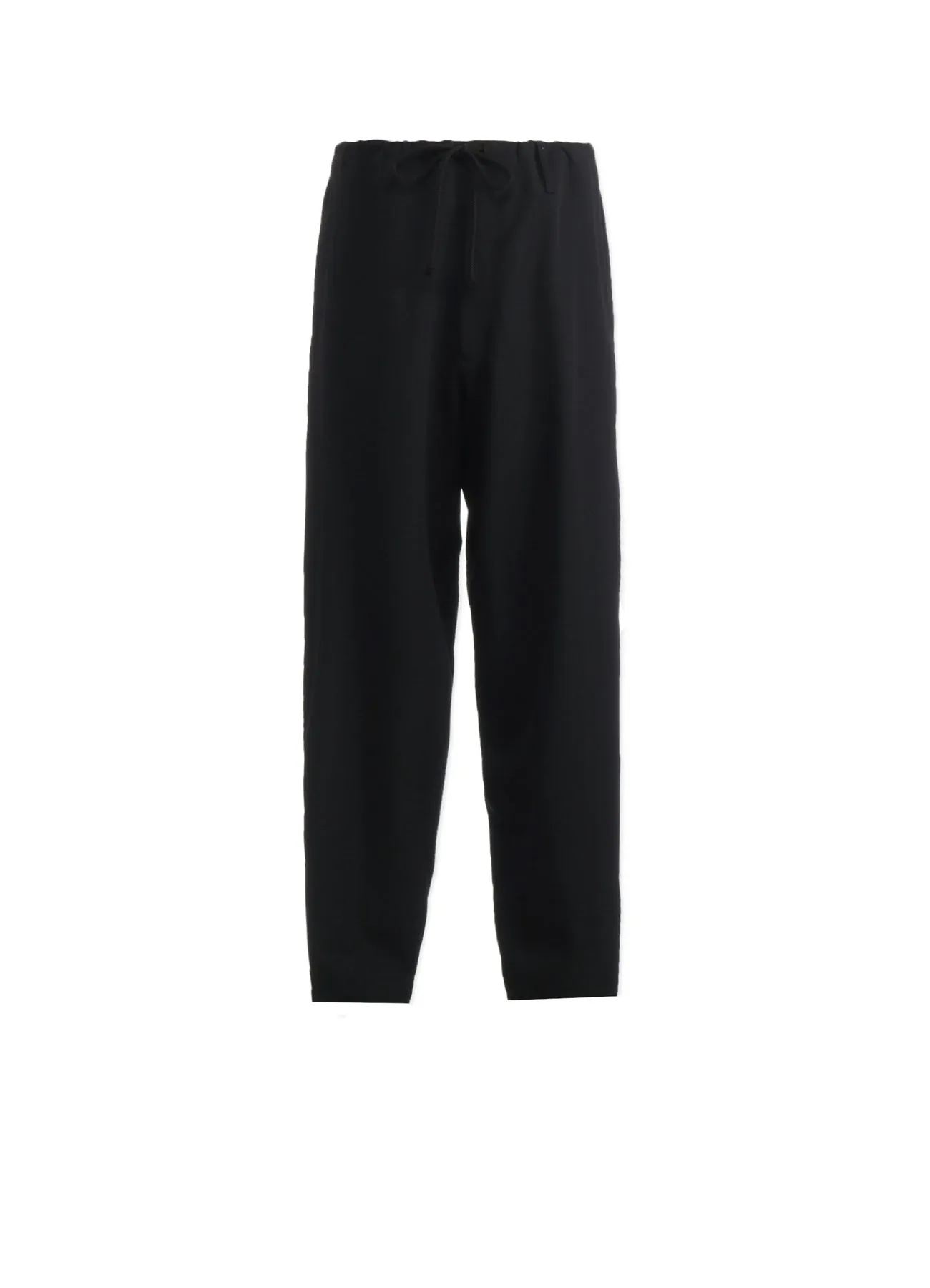 WOOL GABARDINE WAIST STRING PANTS sold by Yohji Yamamoto