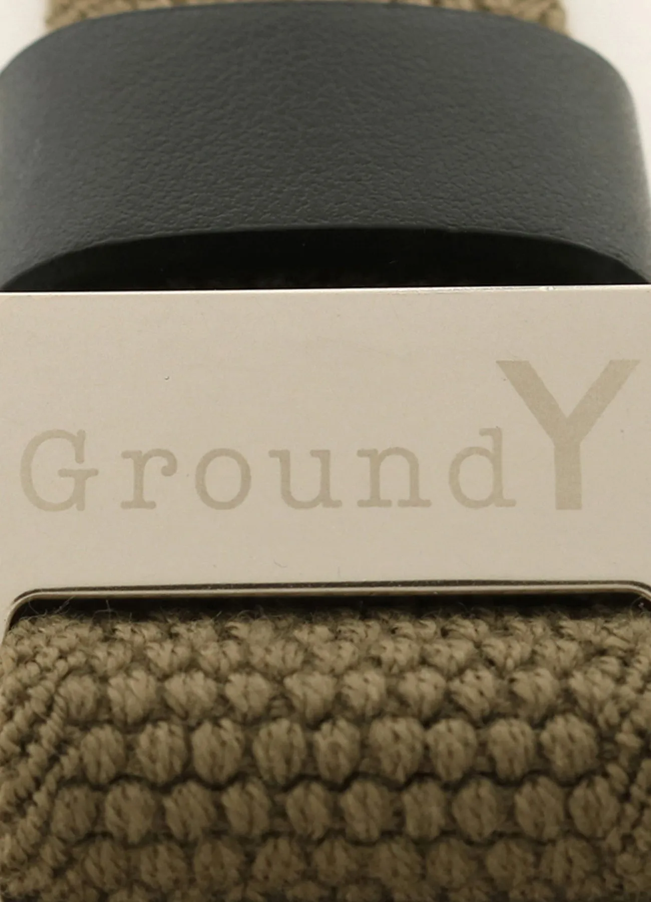 RUBBER JACQUARD STRETCH BELT sold by Yohji Yamamoto product image thumbnail 5