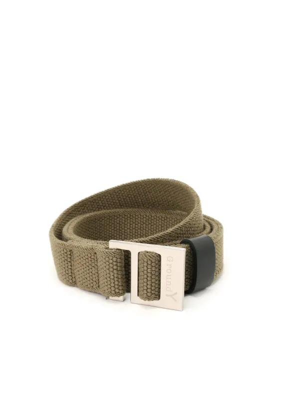 RUBBER JACQUARD STRETCH BELT made by Yohji Yamamoto
