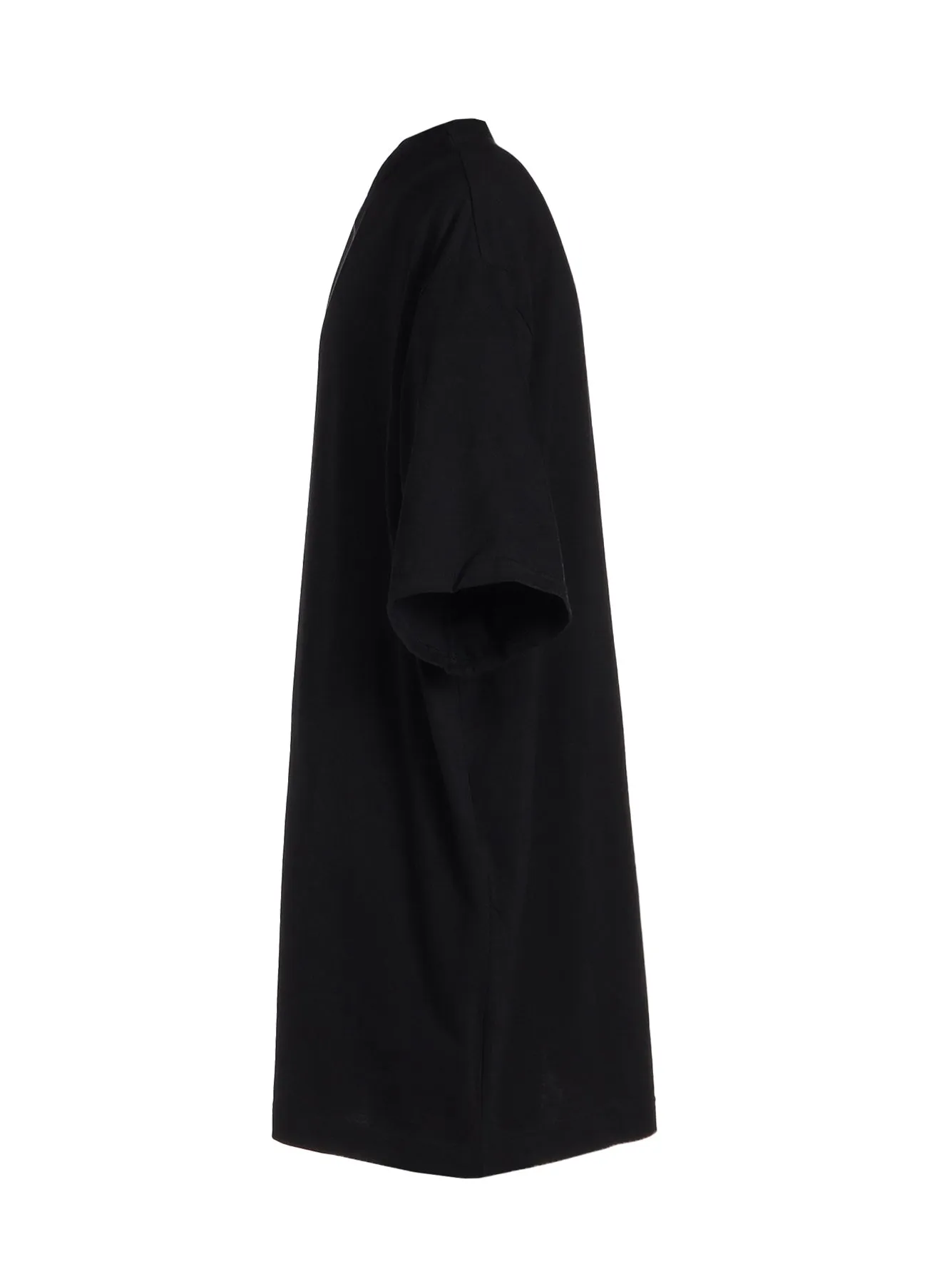 COTTON JERSEY SLIT JUMBO T-SHIRT sold by Yohji Yamamoto product image thumbnail 3