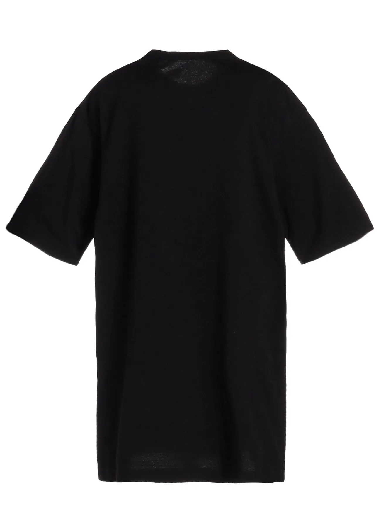 COTTON JERSEY SLIT JUMBO T-SHIRT sold by Yohji Yamamoto product image thumbnail 4