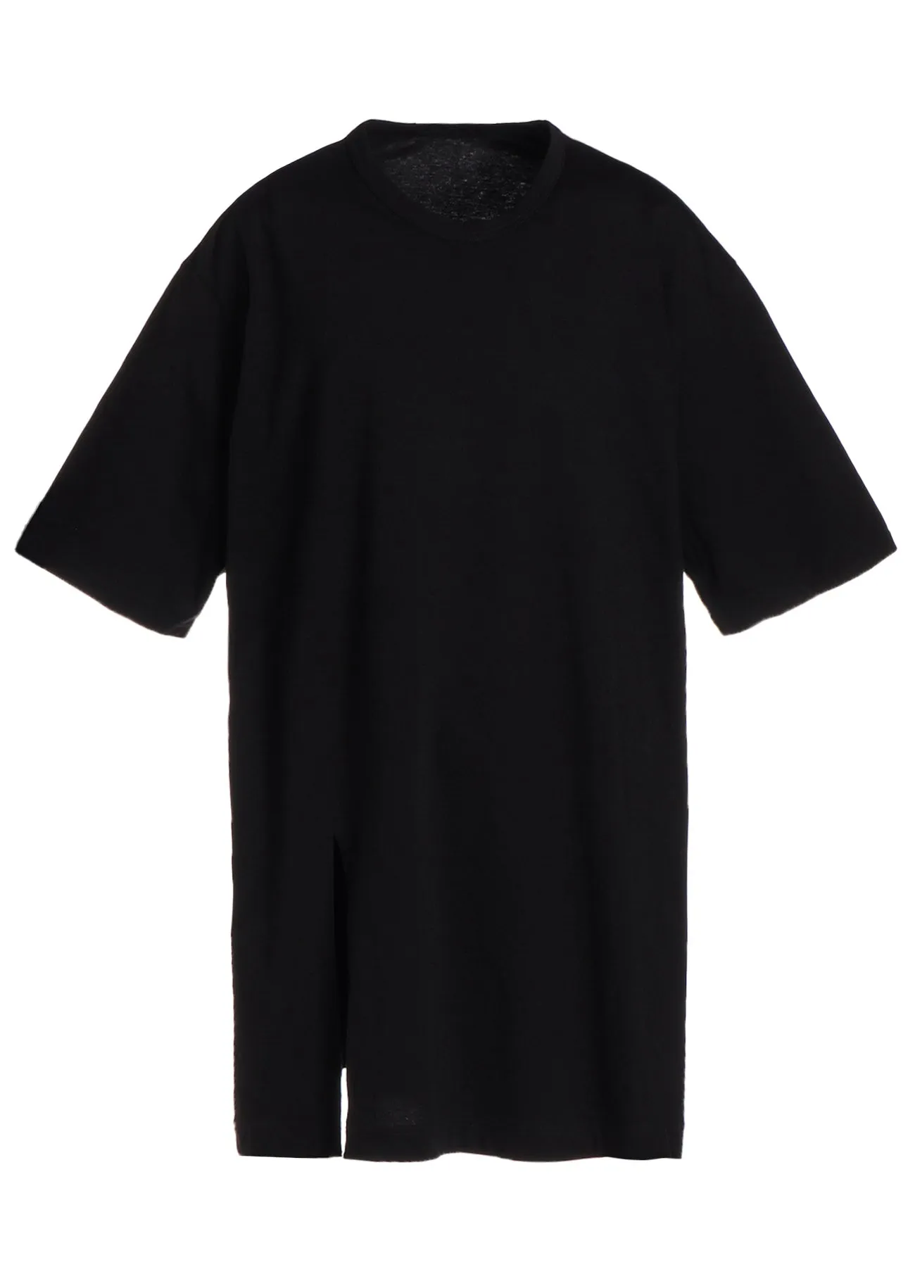 COTTON JERSEY SLIT JUMBO T-SHIRT sold by Yohji Yamamoto product image thumbnail 2