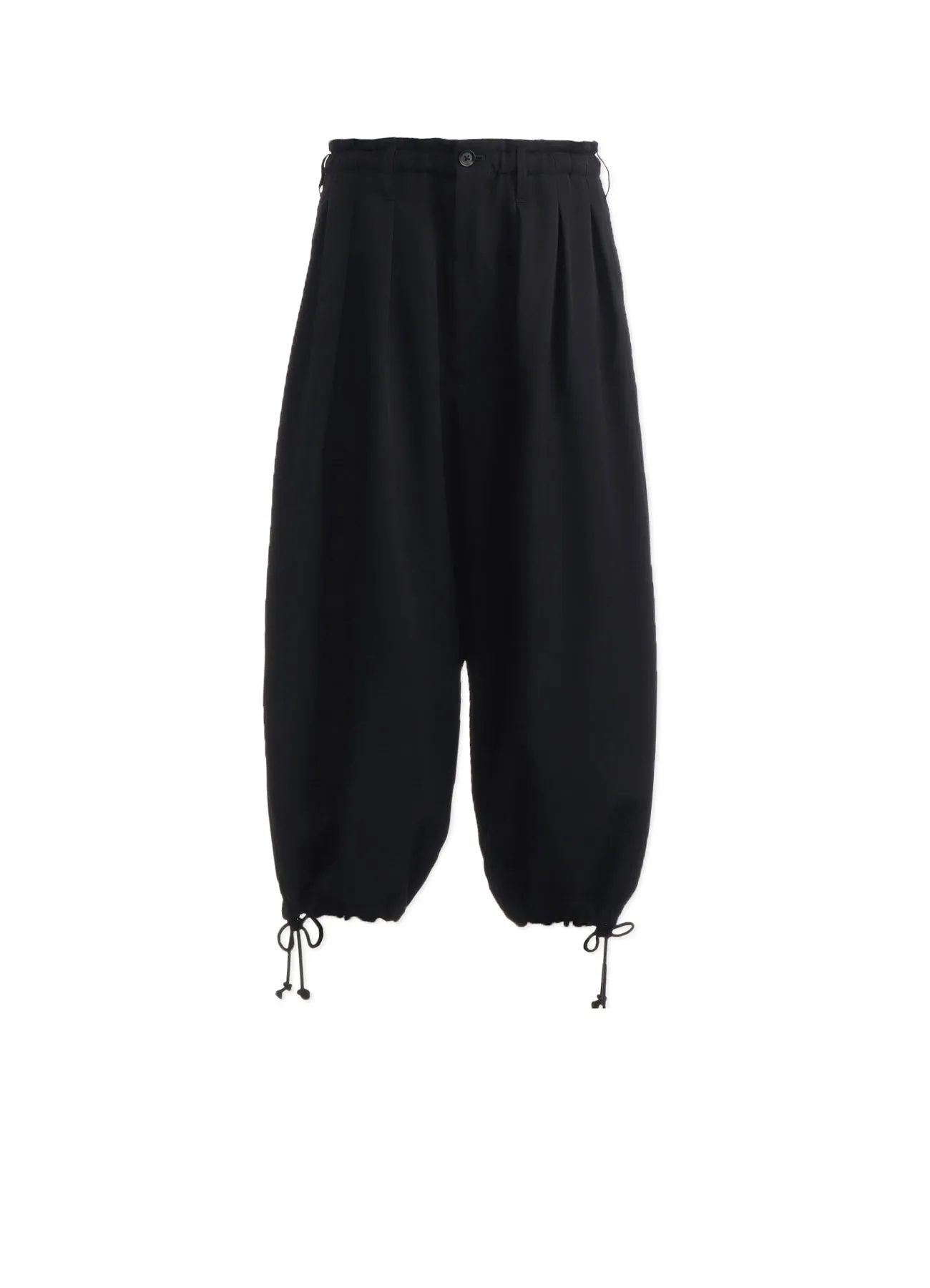 WOOL GABARDINE BALLOON PANTS sold by Yohji Yamamoto