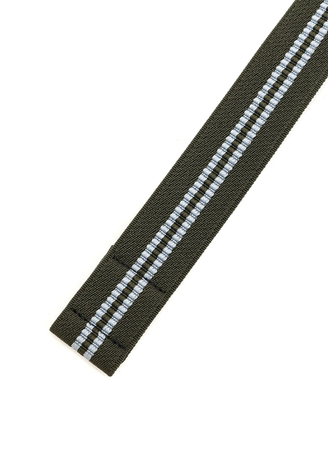 STRIPED RUBBER JACQUARD STRETCH BELT sold by Yohji Yamamoto product image thumbnail 4
