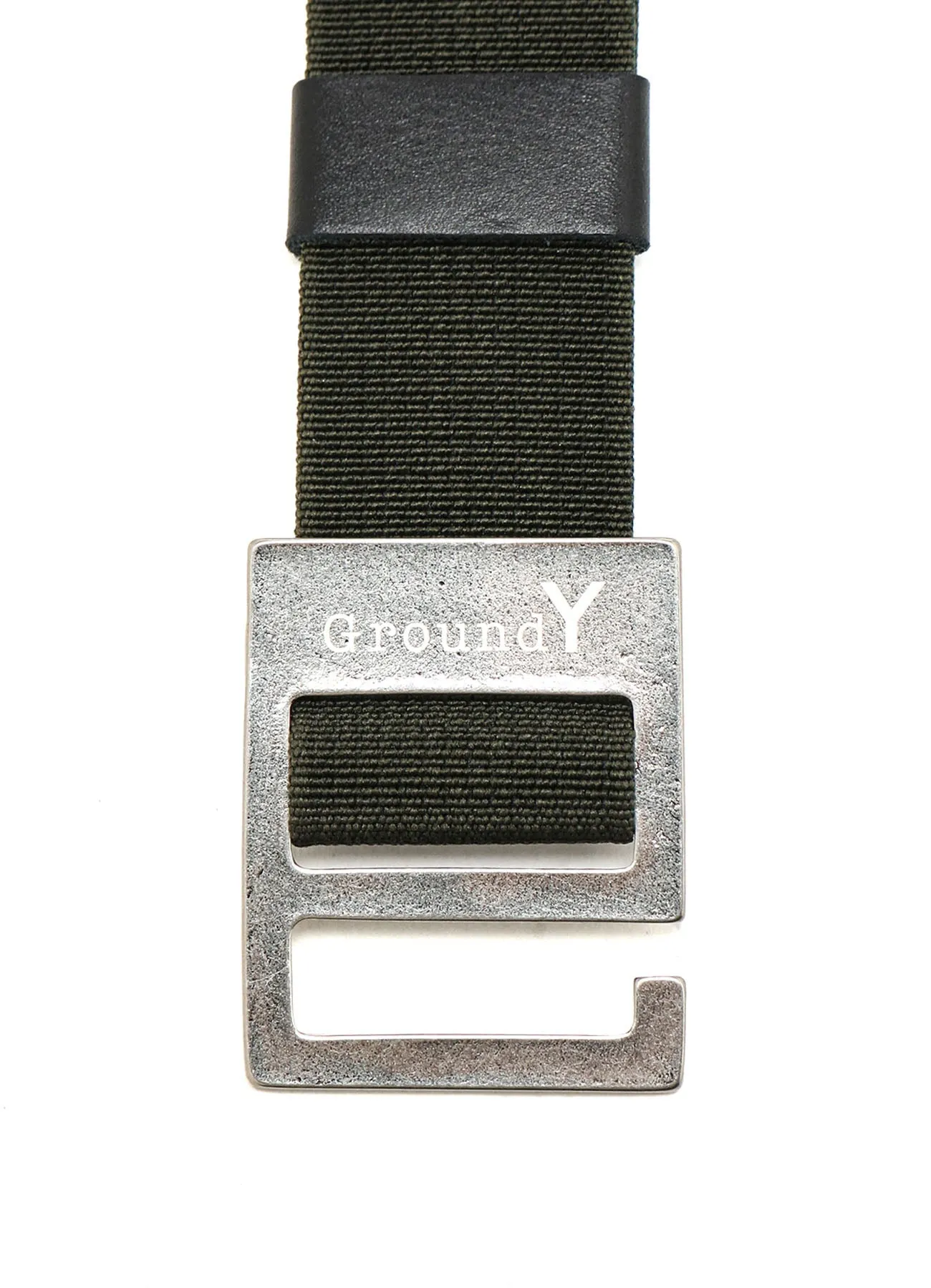 STRIPED RUBBER JACQUARD STRETCH BELT sold by Yohji Yamamoto product image thumbnail 5