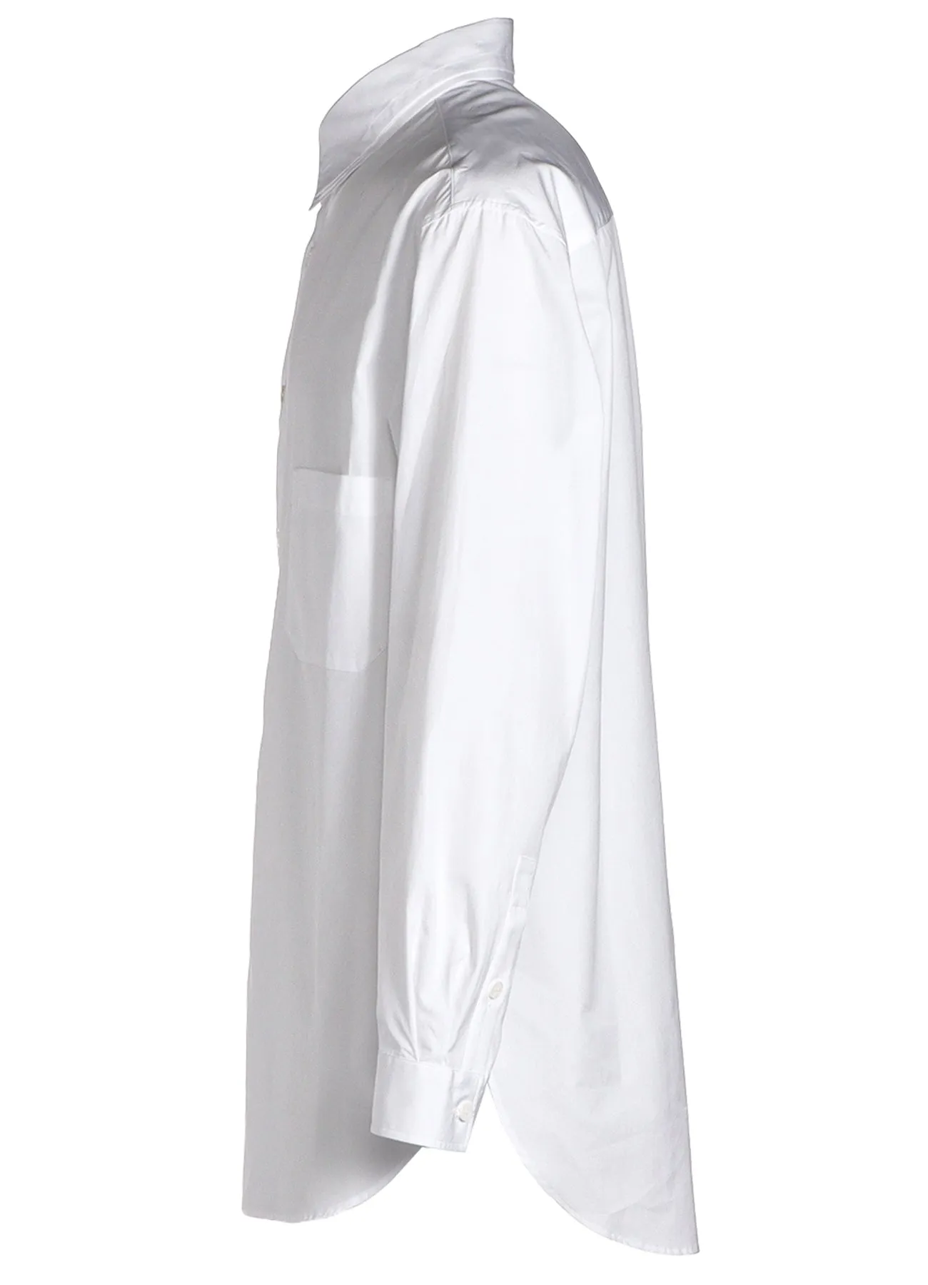 COTTON BROAD CLOTH DOUBLE COLLAR SHIRTS sold by Yohji Yamamoto product image thumbnail 3