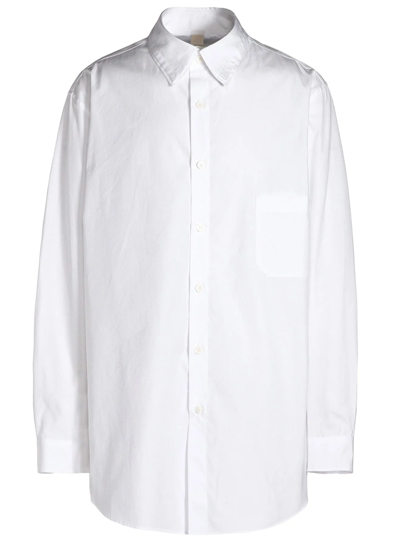 COTTON BROAD CLOTH DOUBLE COLLAR SHIRTS sold by Yohji Yamamoto product image thumbnail 2