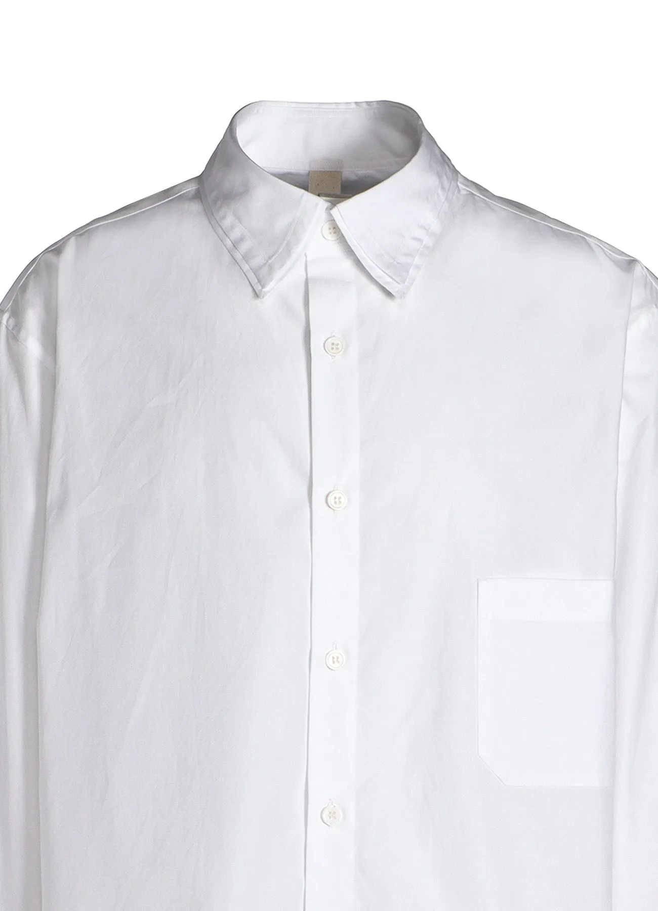 COTTON BROAD CLOTH DOUBLE COLLAR SHIRTS sold by Yohji Yamamoto product image thumbnail 5