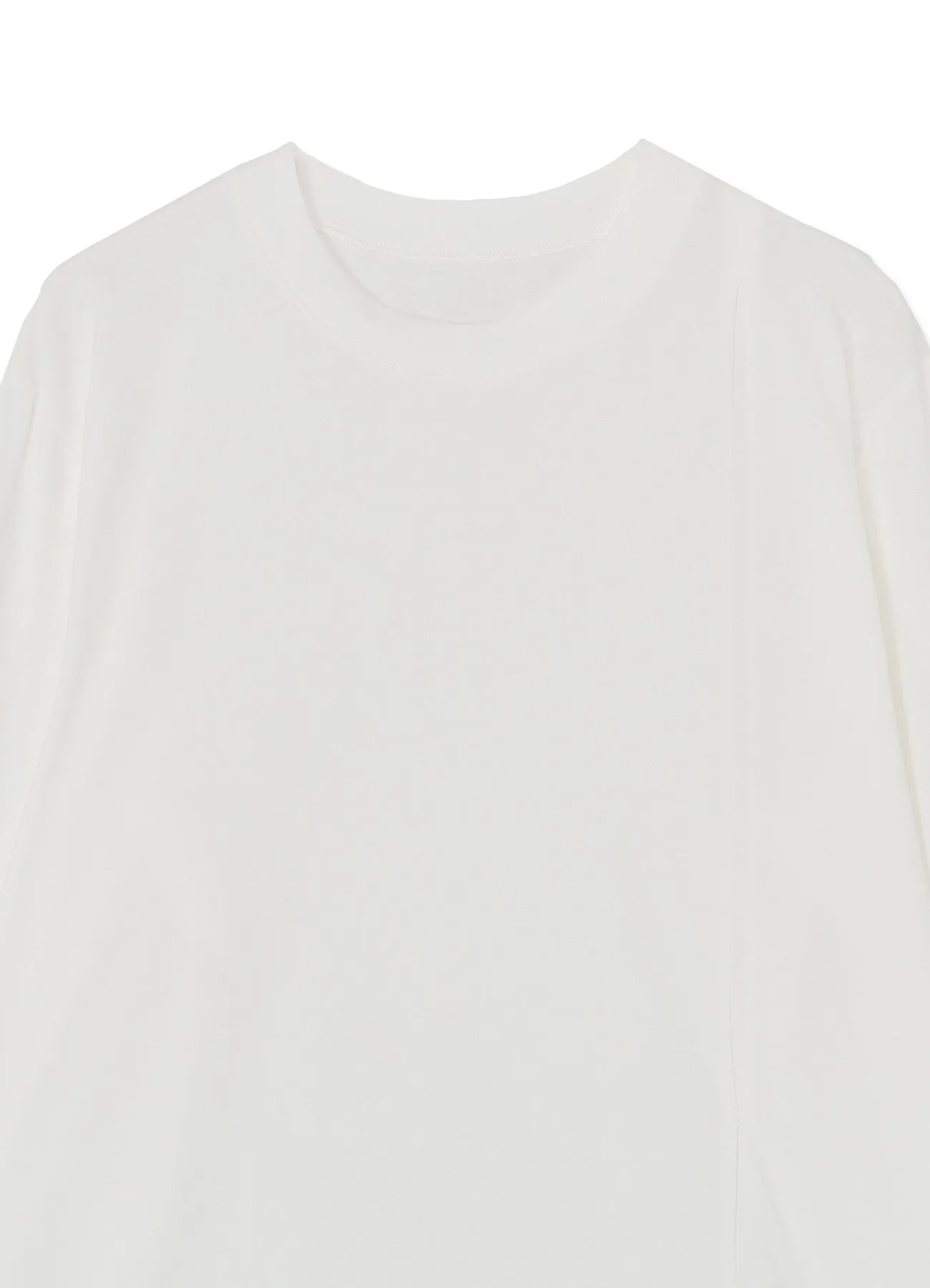 30/ COTTON JERSEY NIGHT SLASH T-SHIRT sold by Yohji Yamamoto product image thumbnail 4