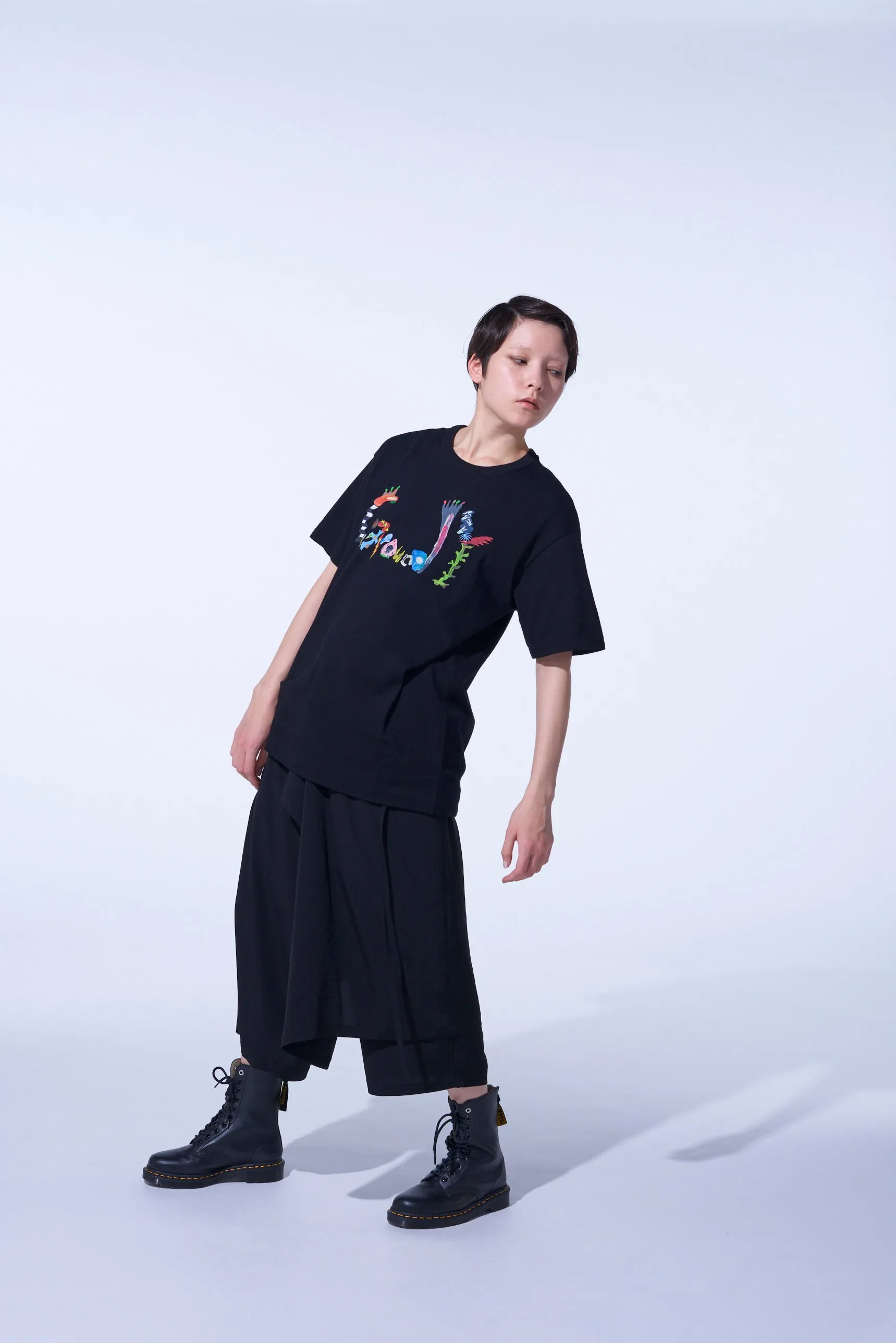 Ground Y×SUMIRE T-SHIRT Collection GROUND Y-POP LOGO sold by Yohji Yamamoto product image thumbnail 2