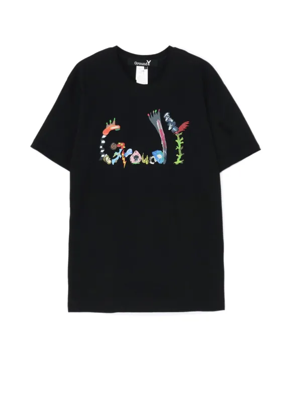 Ground Y×SUMIRE T-SHIRT Collection GROUND Y-POP LOGO made by Yohji Yamamoto