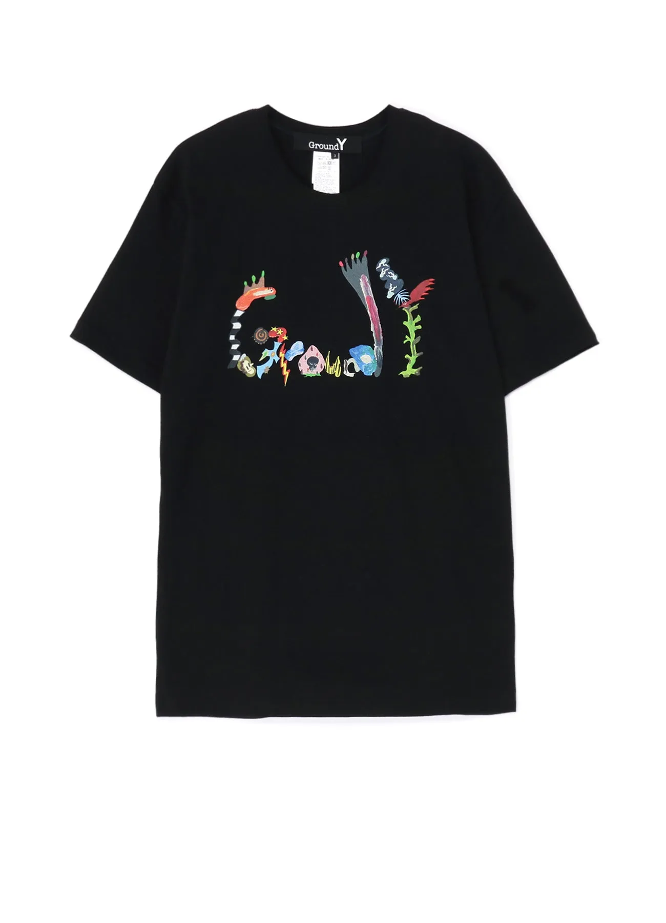Ground Y×SUMIRE T-SHIRT Collection GROUND Y-POP LOGO sold by Yohji Yamamoto
