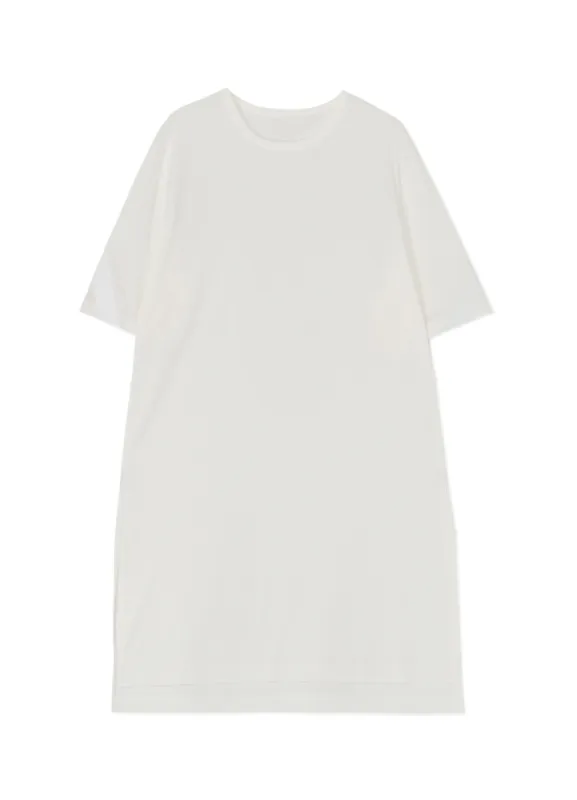 30/ COTTON JERSEY BACK TAPE LONG HARF SLEEVE T-SHIRT sold by Yohji Yamamoto