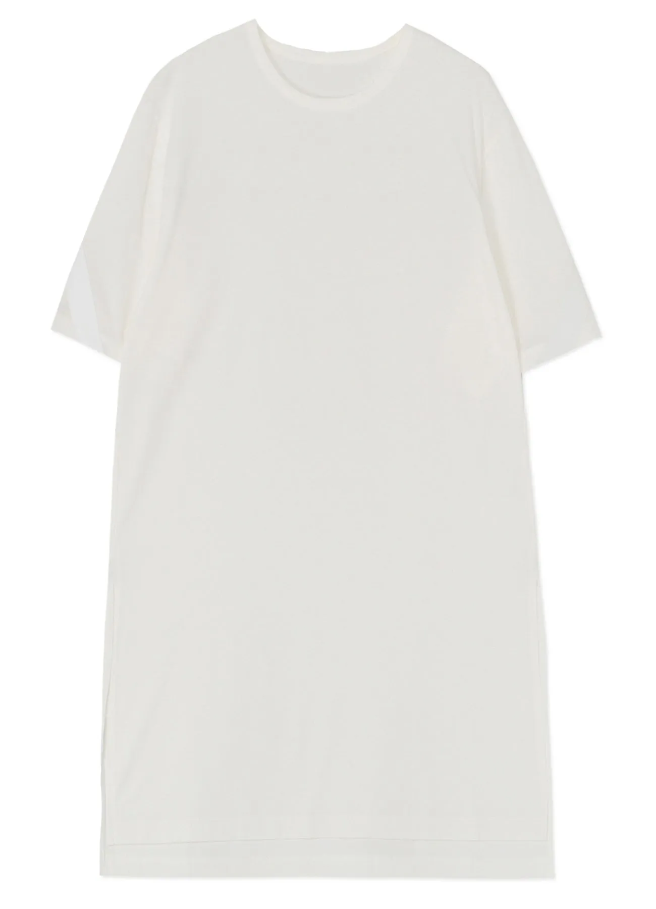 30/ COTTON JERSEY BACK TAPE LONG HARF SLEEVE T-SHIRT sold by Yohji Yamamoto product image thumbnail 2