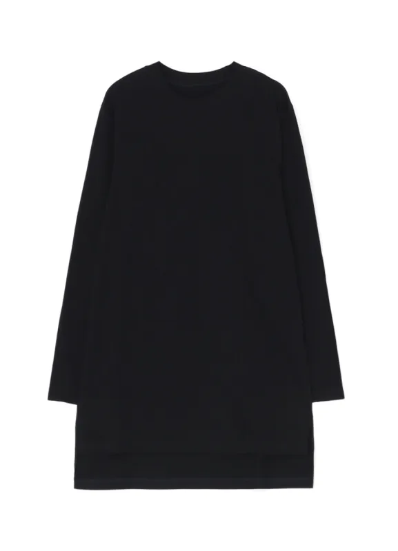 30/ COTTON JERSEY  NIGHT SLASH T-SHIRT sold by Yohji Yamamoto