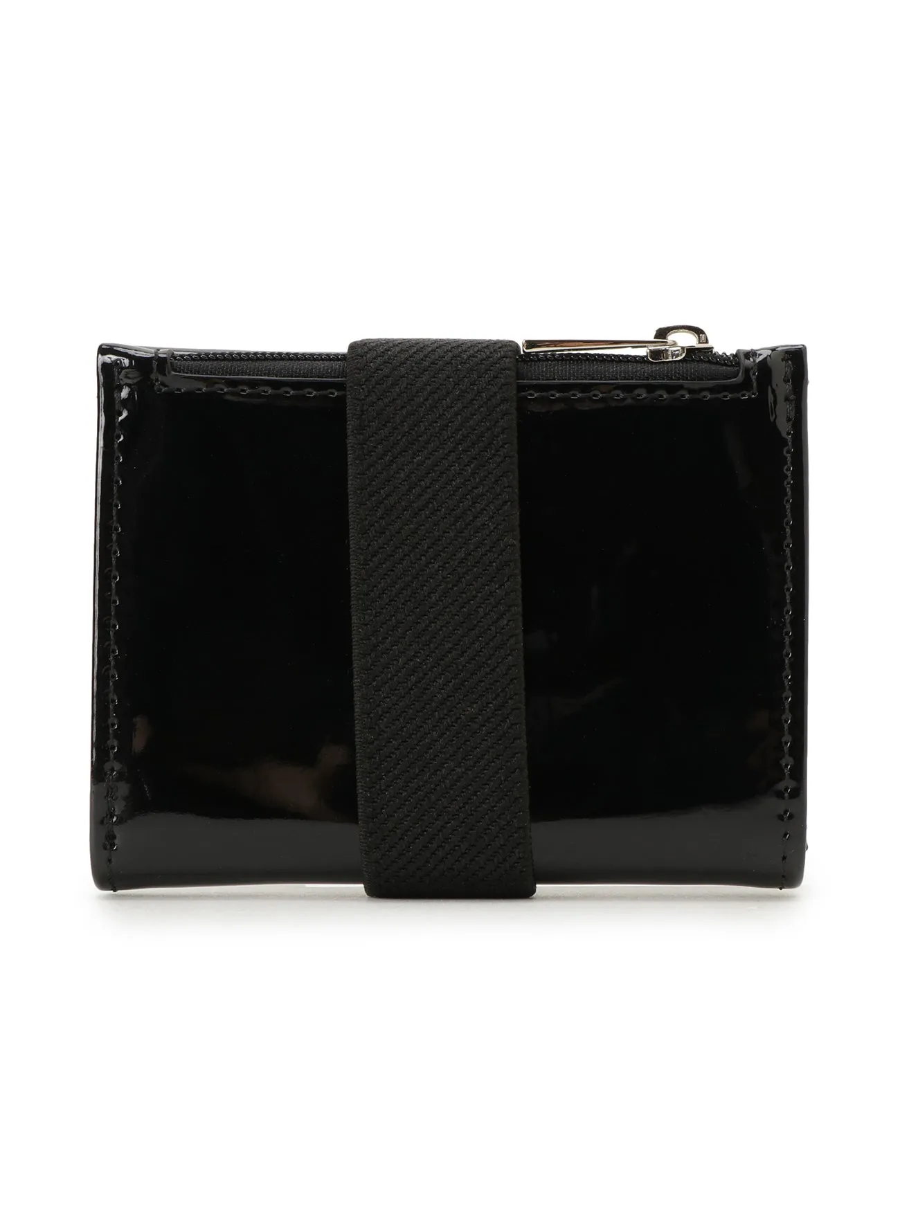 ENAMEL THREEFOLD MINI WALLET sold by Yohji Yamamoto product image thumbnail 2