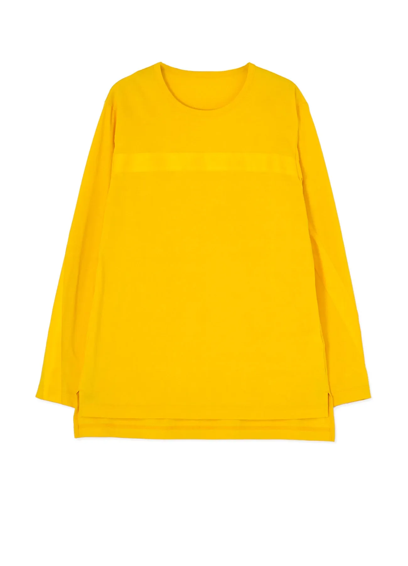 STRIP DETAIL LONG SLEEVE T-SHIRT sold by Yohji Yamamoto