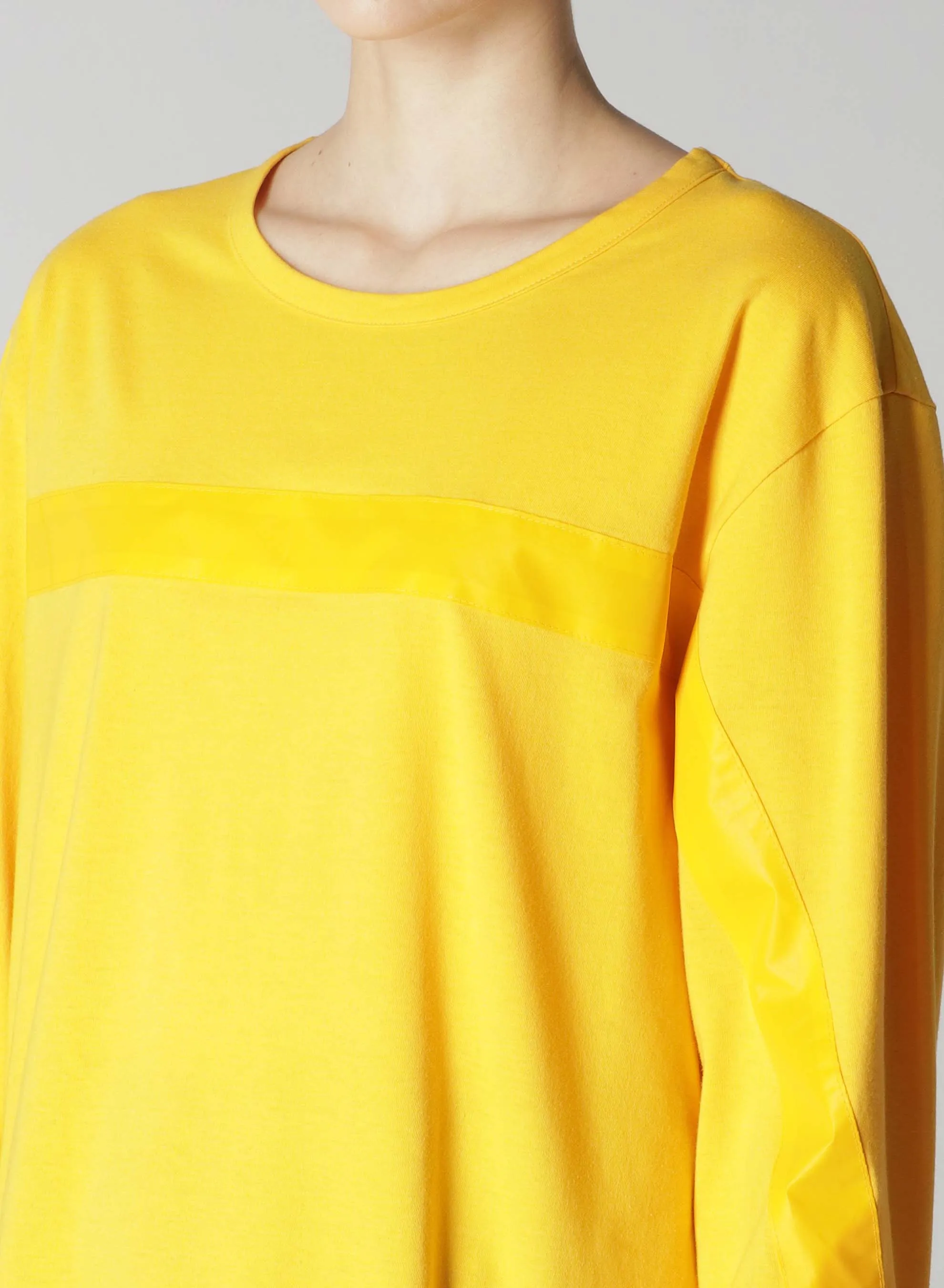 STRIP DETAIL LONG SLEEVE T-SHIRT sold by Yohji Yamamoto product image thumbnail 5