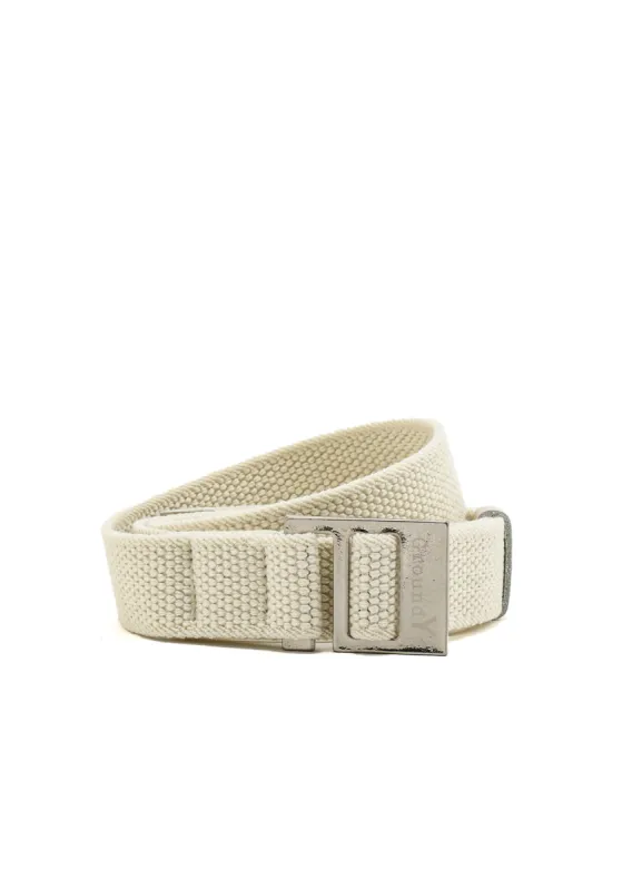 RUBBER JACQUARD STRETCH BELT made by Yohji Yamamoto