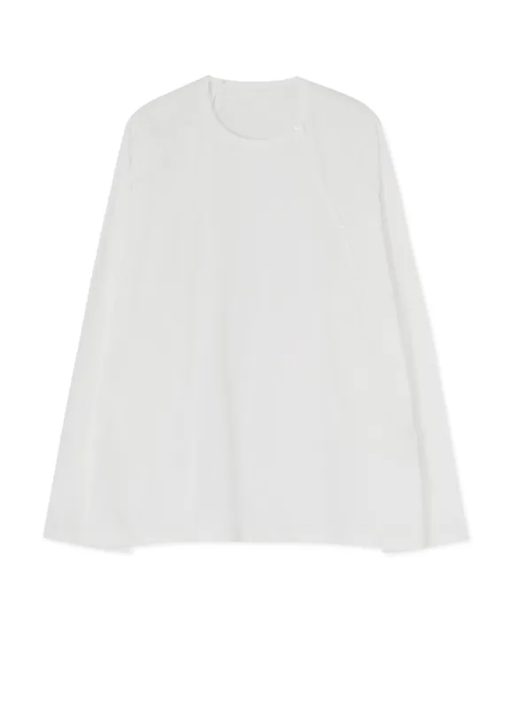 30/ COTTON JERSEY  FRONT BACK BINDER T-SHIRT sold by Yohji Yamamoto