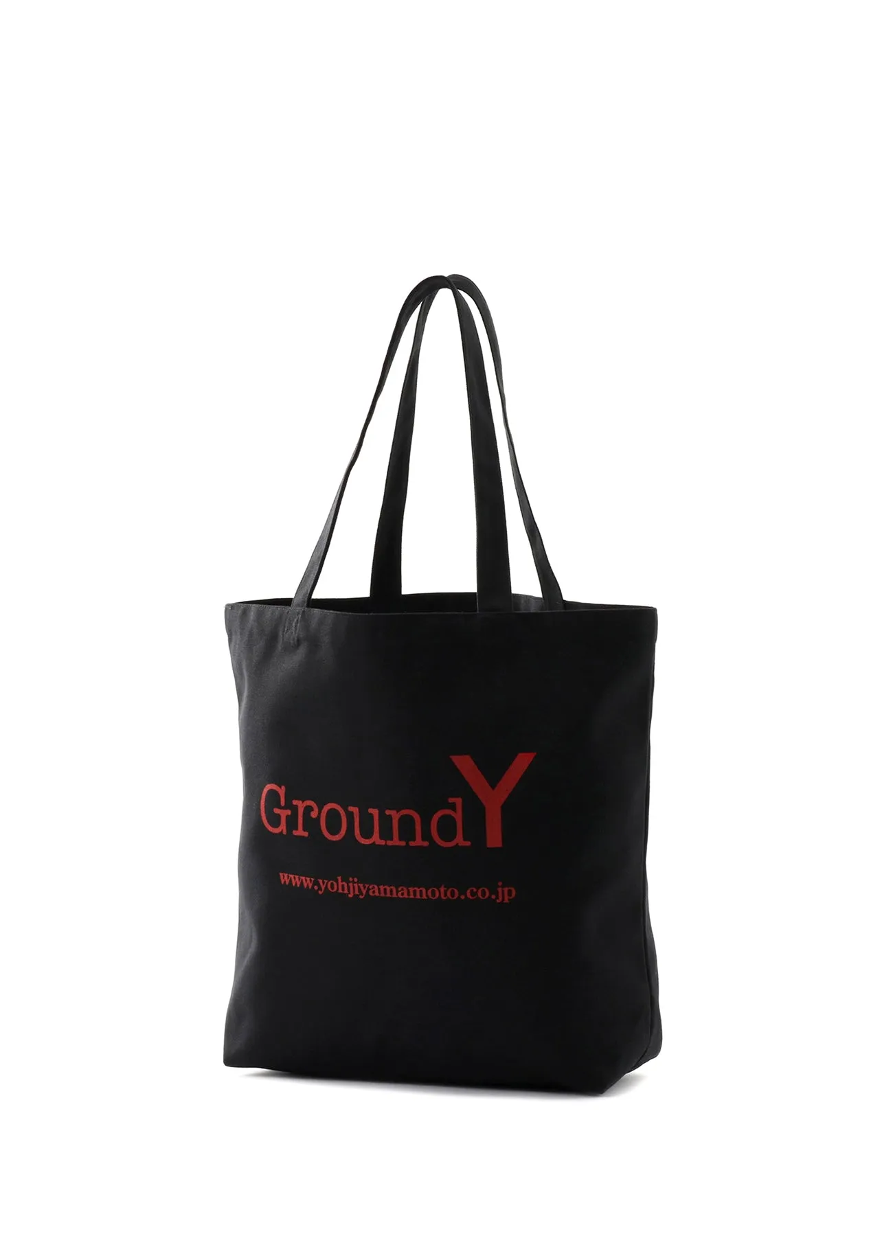 COTTON CANVAS LOGO TOTE BAG sold by Yohji Yamamoto