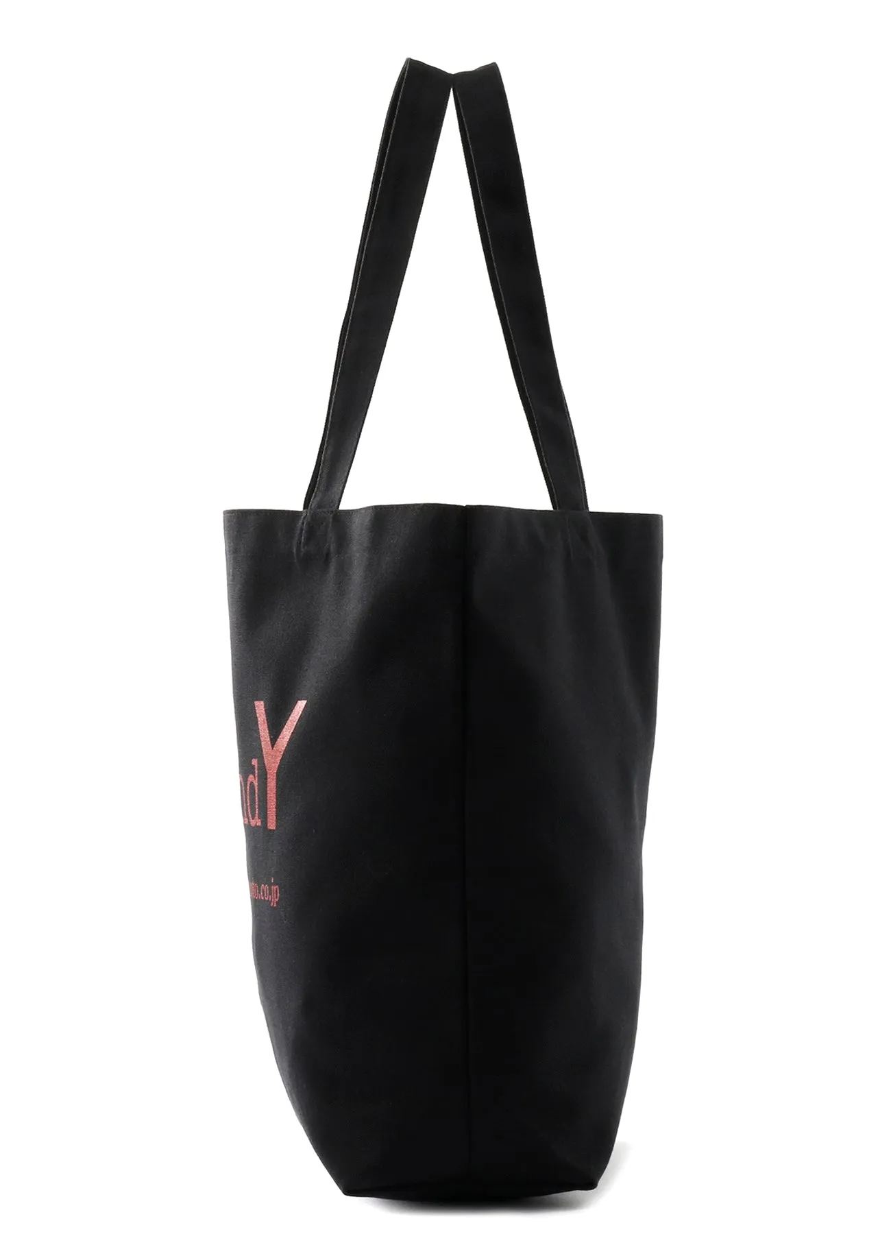 COTTON CANVAS LOGO TOTE BAG sold by Yohji Yamamoto product image thumbnail 3