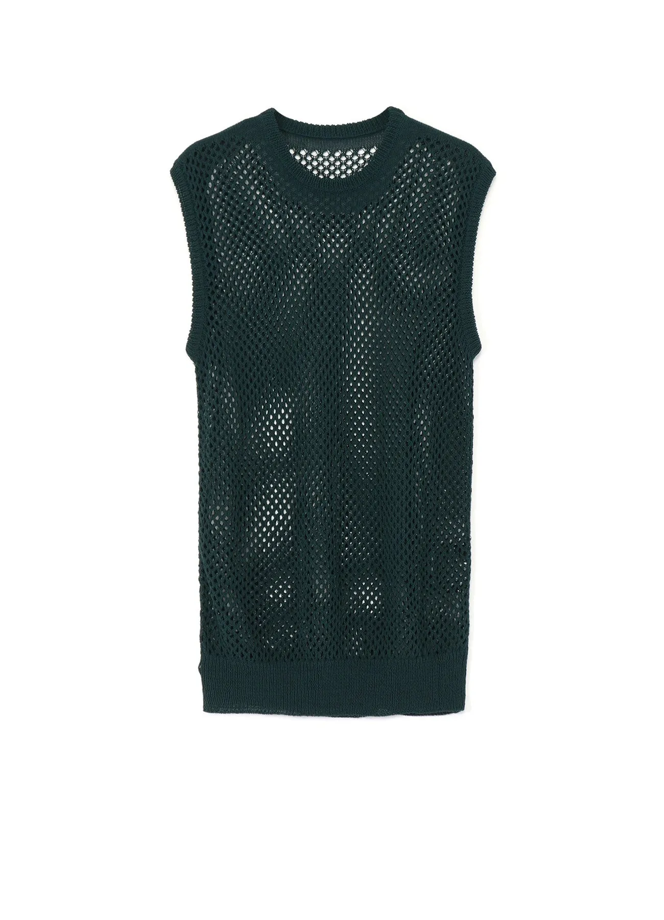 COTTON/NYLON MESH KNITTED VEST sold by Yohji Yamamoto