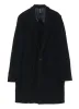 FULLING WOOL SERGE 1 BUTTON LONG JACKET sold by Yohji Yamamoto