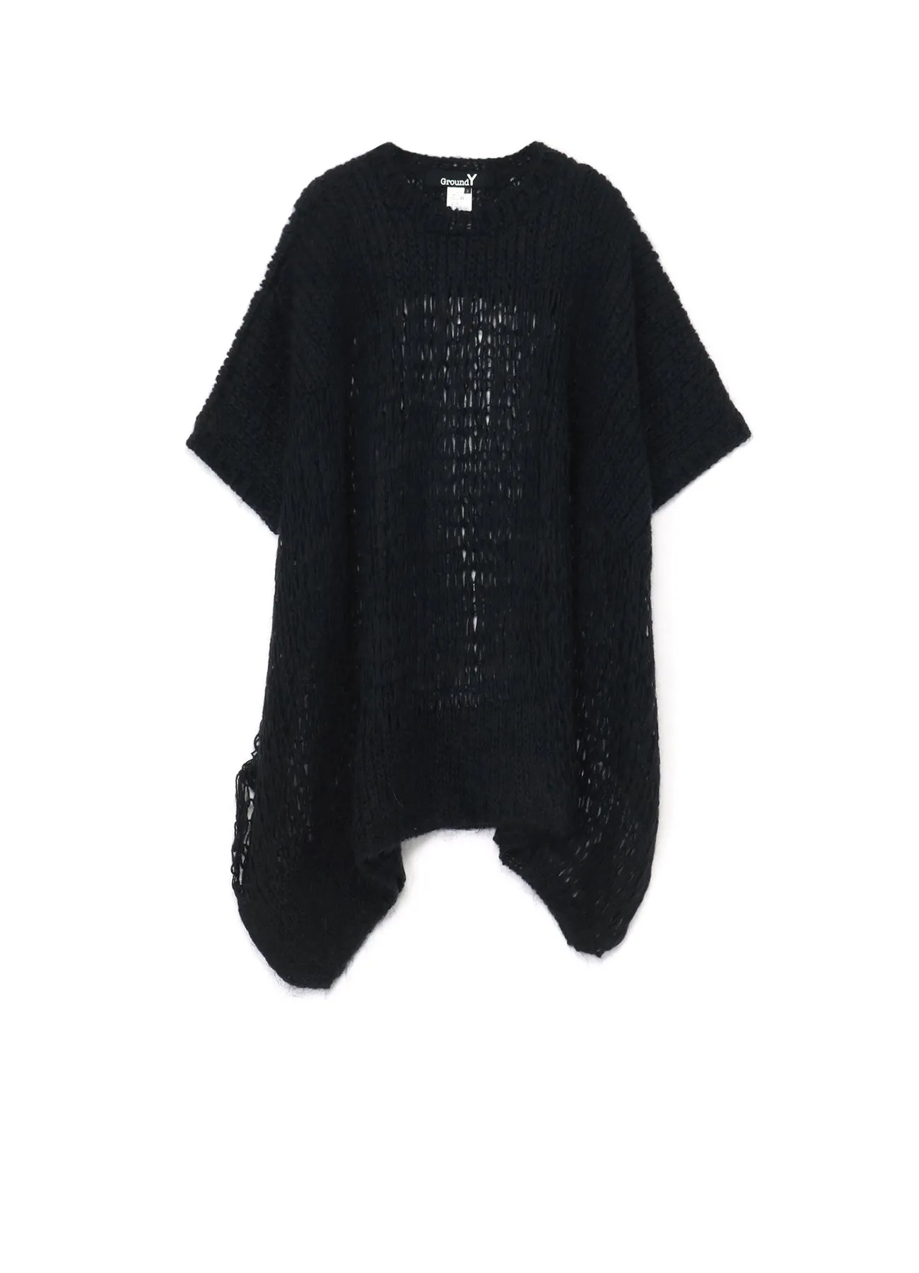MOHAIR MIX BIG SIZE DRAPE KNIT sold by Yohji Yamamoto