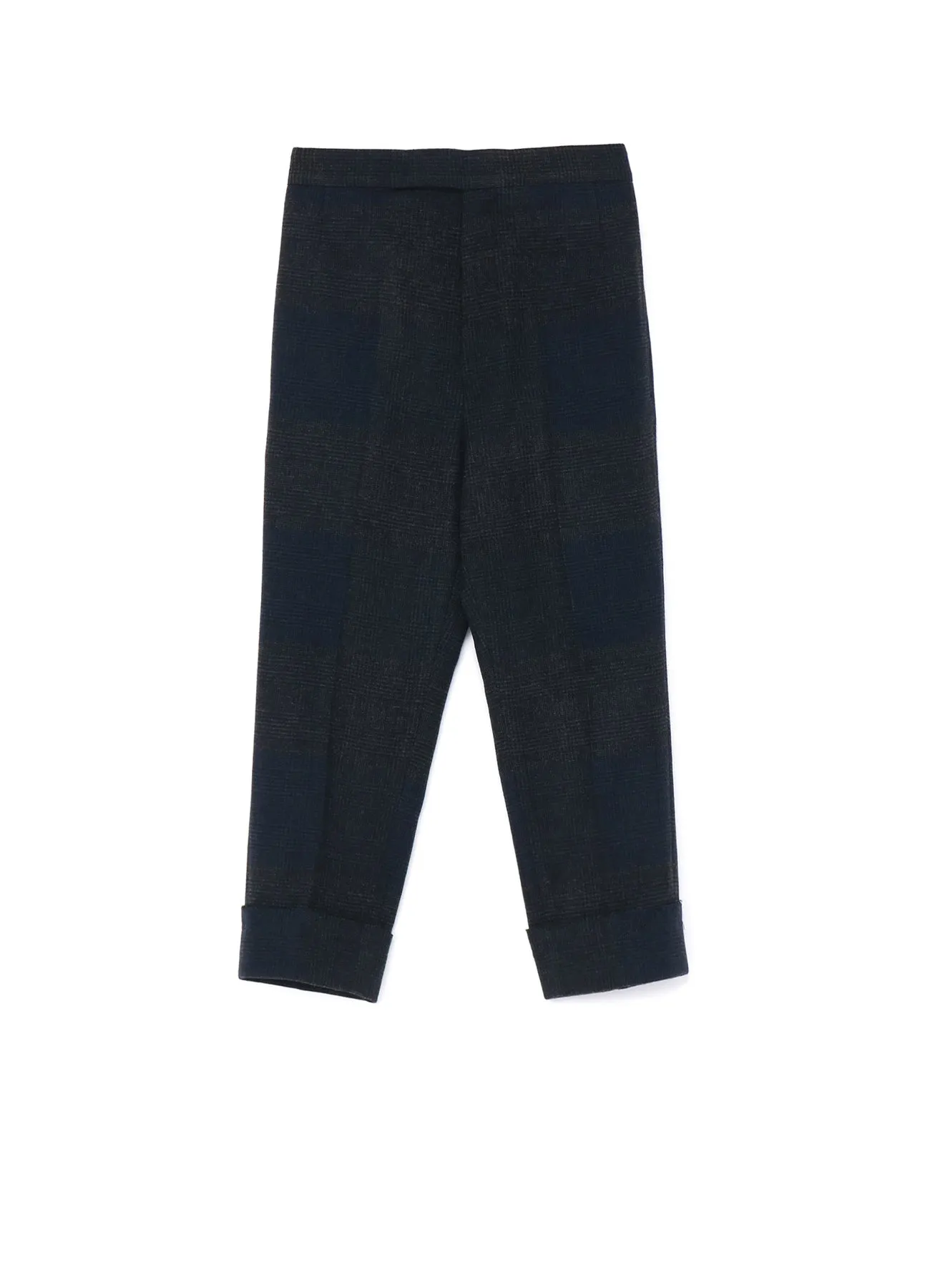 GLEN CHECK MACKIN PANTS sold by Yohji Yamamoto