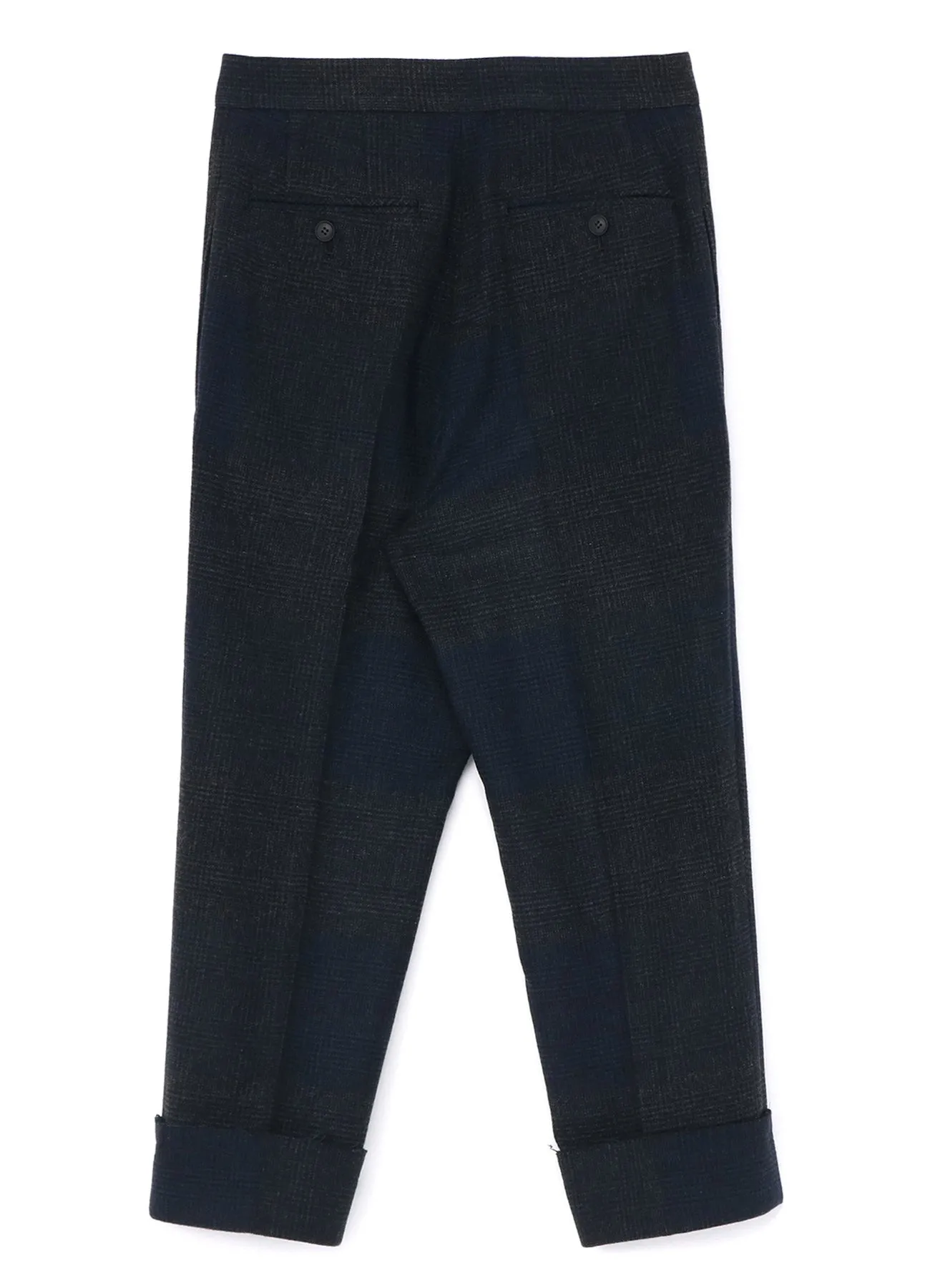 GLEN CHECK MACKIN PANTS sold by Yohji Yamamoto product image thumbnail 3