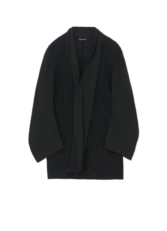 UNDER SLV GUSSET DRAPED JACKETS sold by Yohji Yamamoto